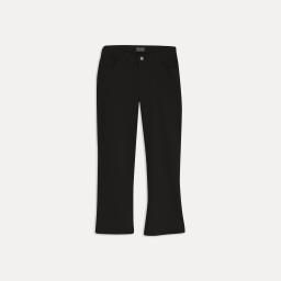 Women's Cotton Spandex Blend Tailored Pants Thumbnail 1