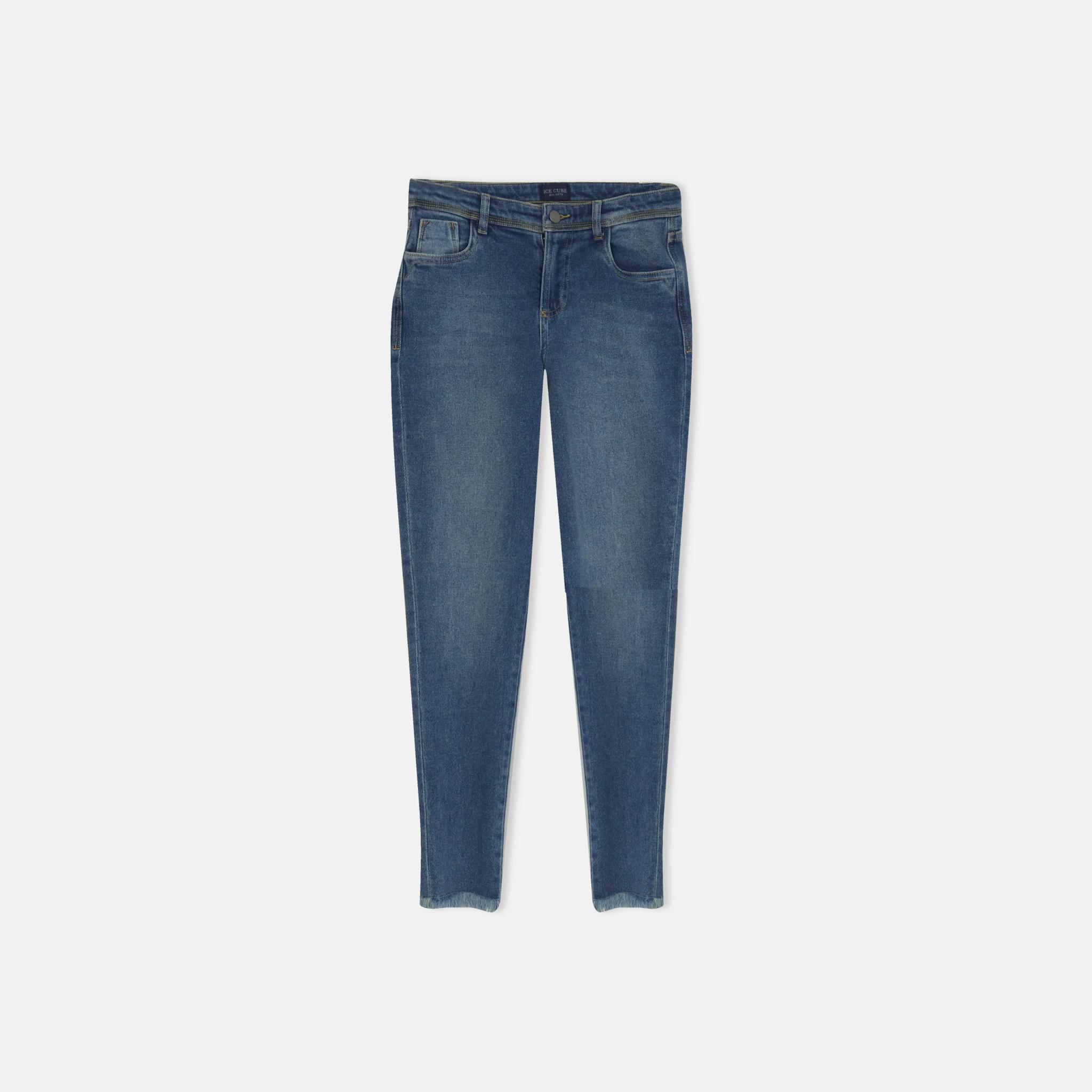 Women jeans with a distinctive cut alternative product image