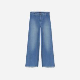 Women jeans with a slit Thumbnail 1