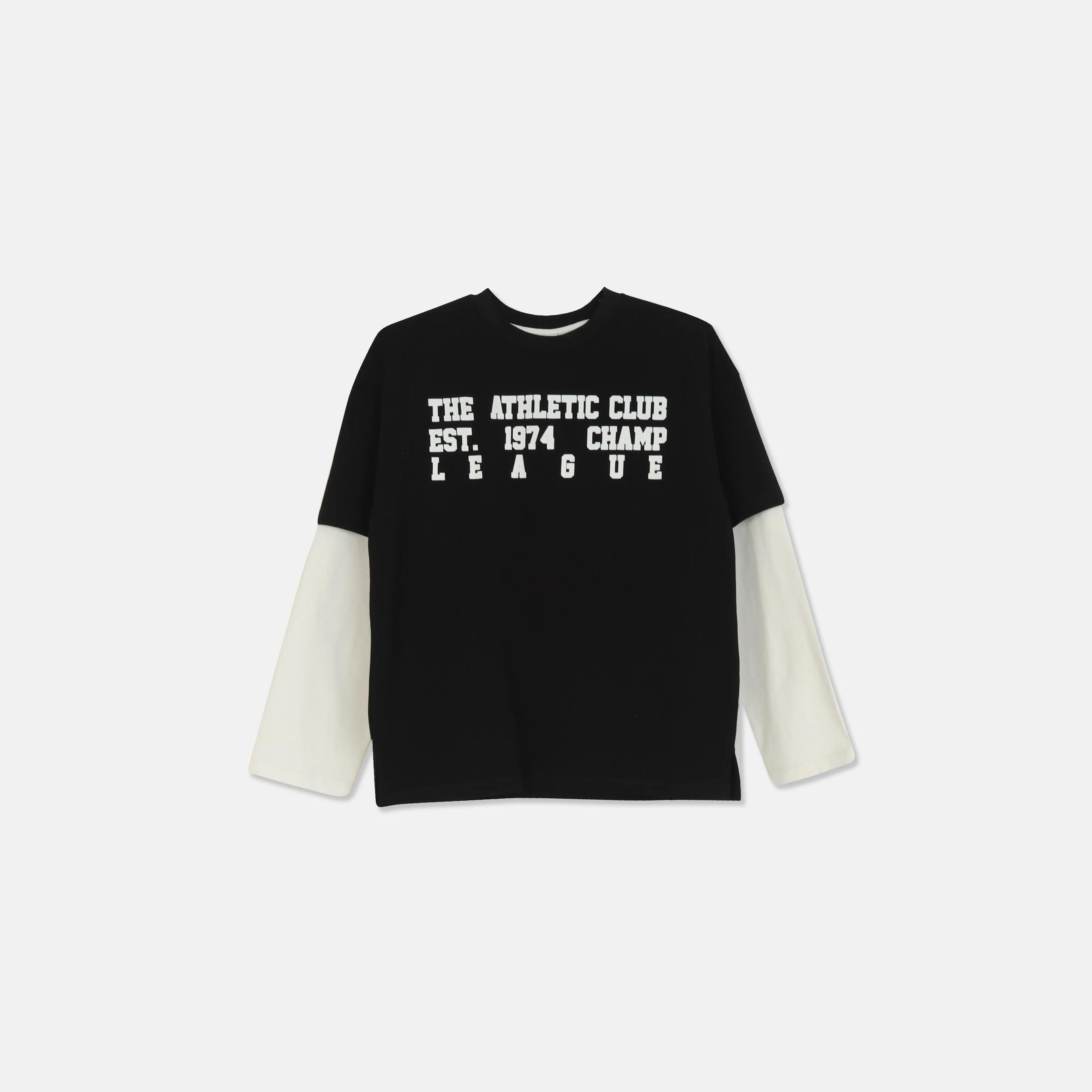 Text print sweatshirt Thumbnail 1