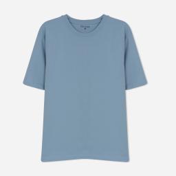 Plain T-Shirt Men's Pure Cotton - Short Sleeve Thumbnail 1