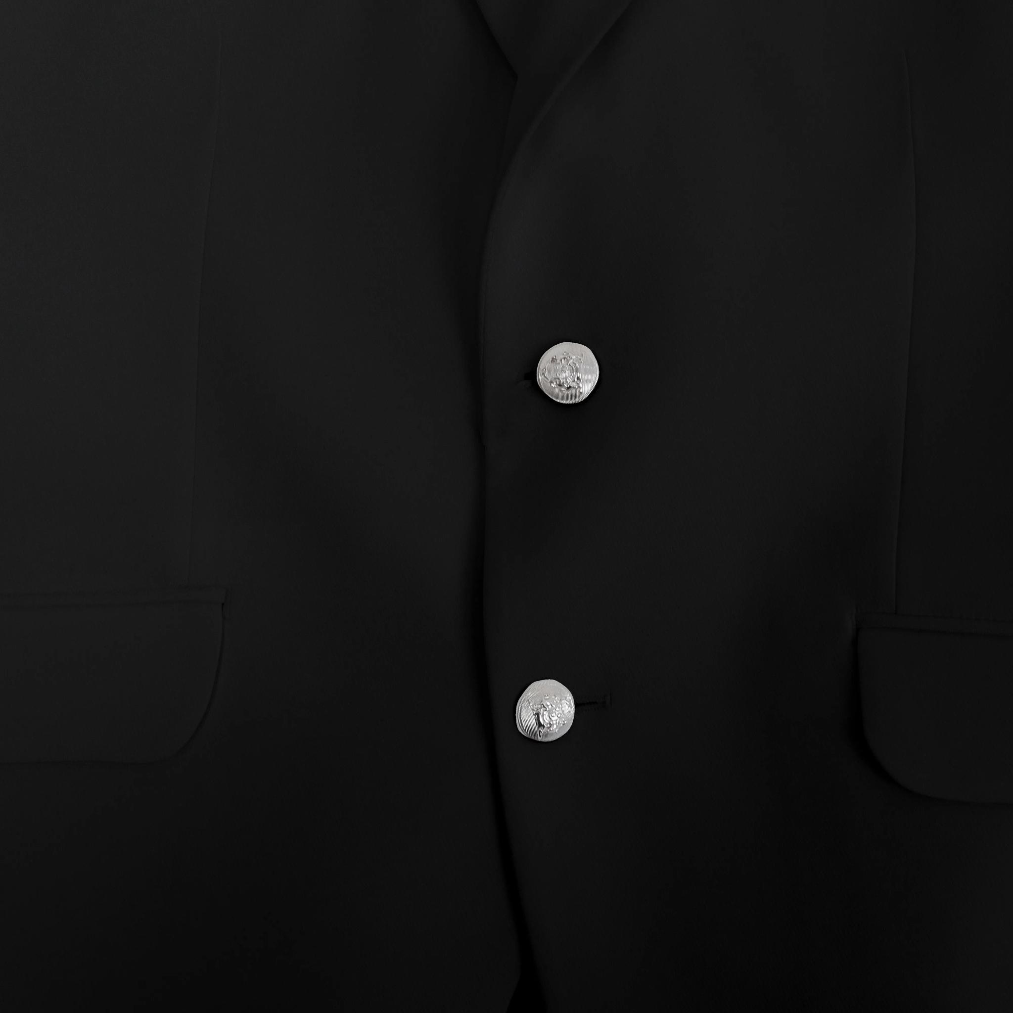 Men Formal Jacket with Silver Buttons image preview 3