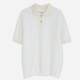 menTextured Comfort Polo. Thumbnail 1