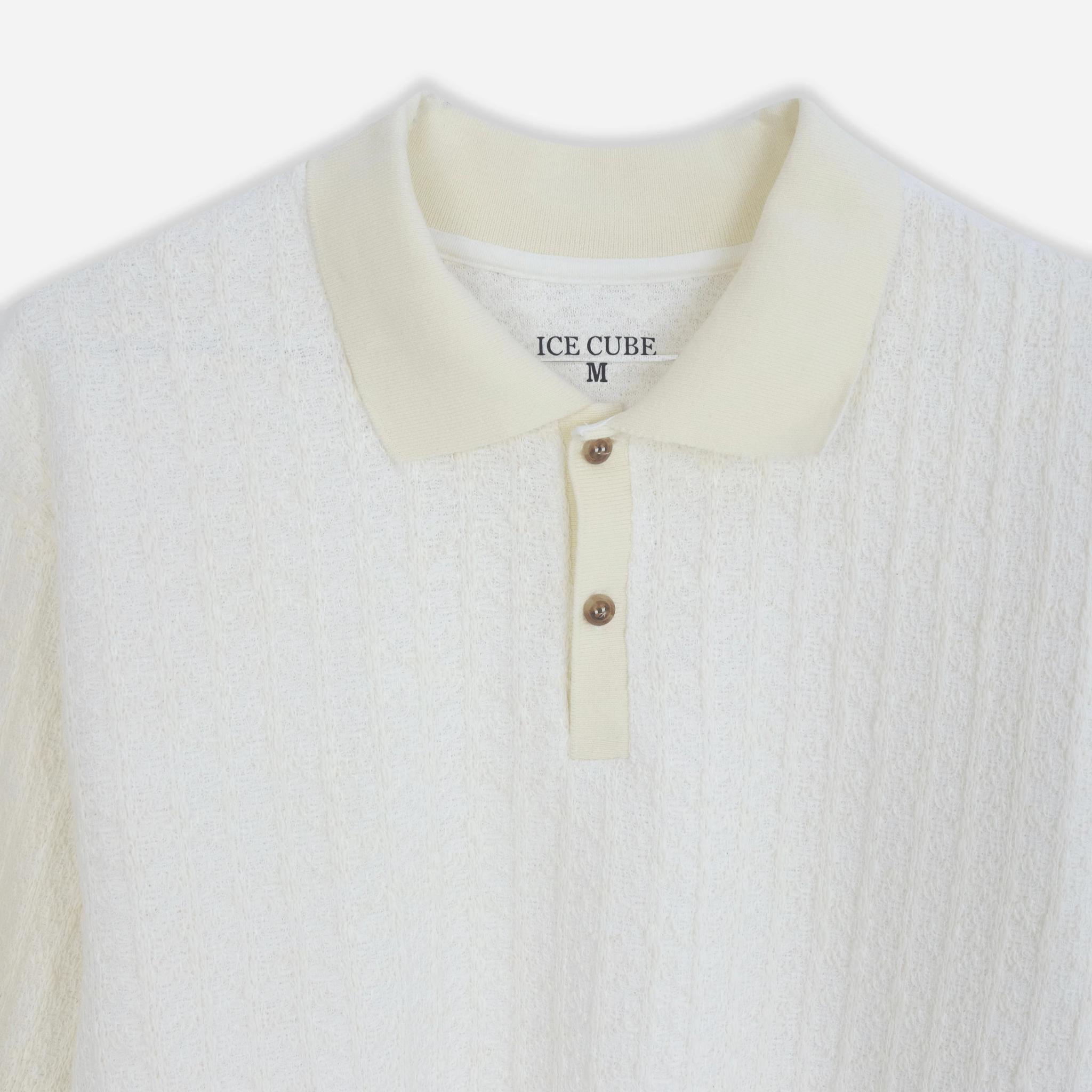 menTextured Comfort Polo. image preview 2