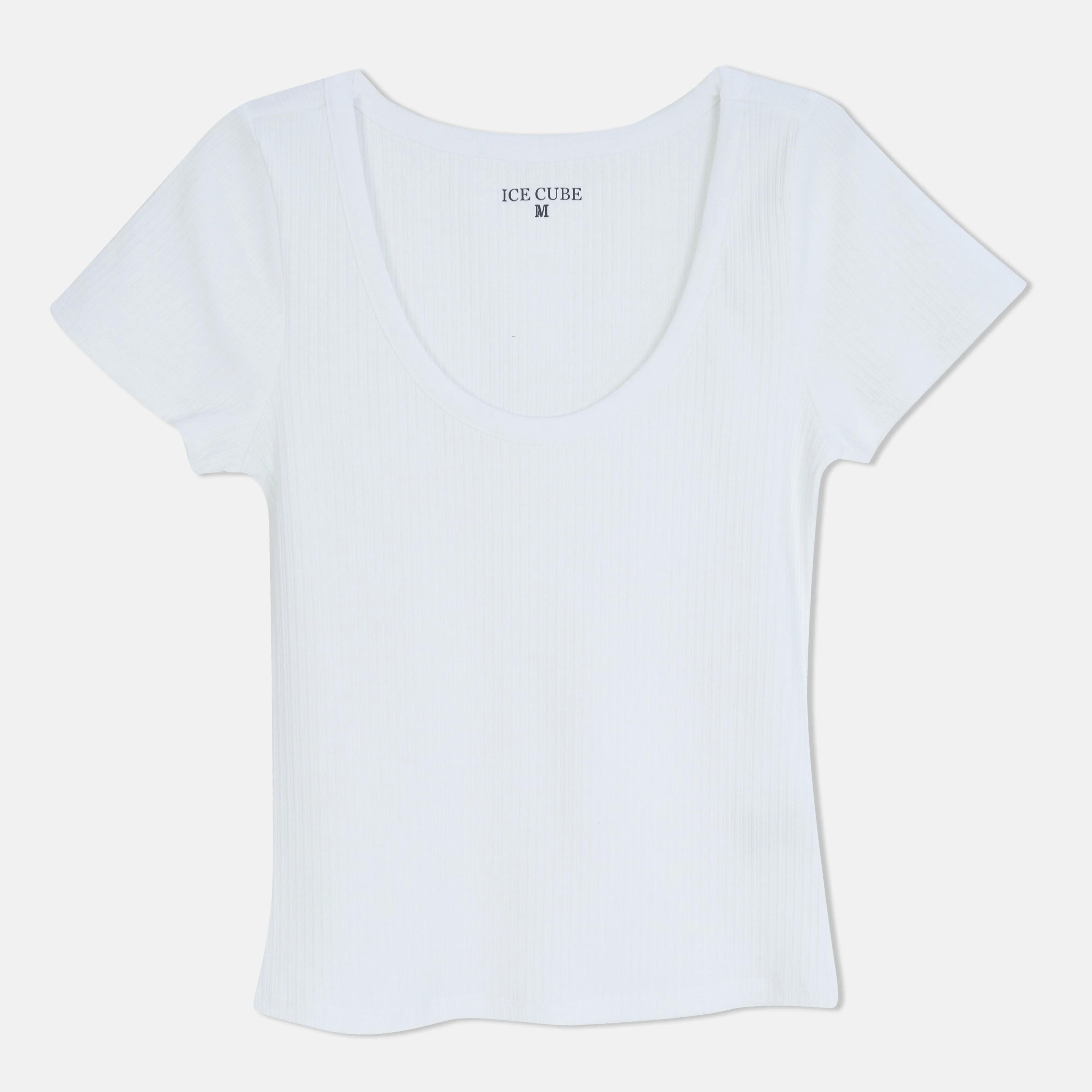 Women's Blouse with a Wide Round Neck Thumbnail 1