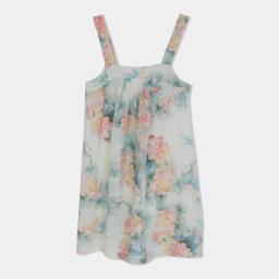 Girls' patterned dress Thumbnail 1