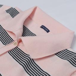 Women's striped knitted shirt Thumbnail 2