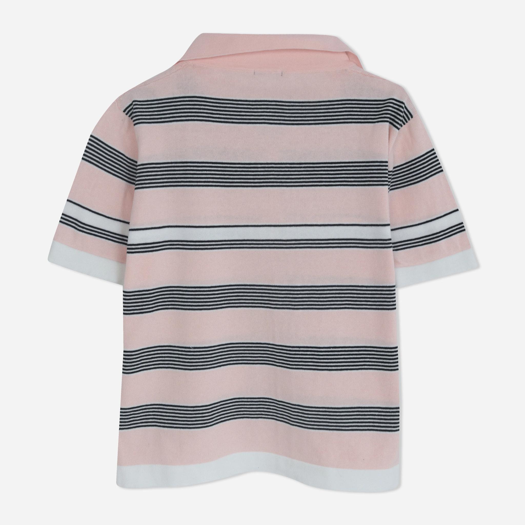 Women's striped knitted shirt image preview 3