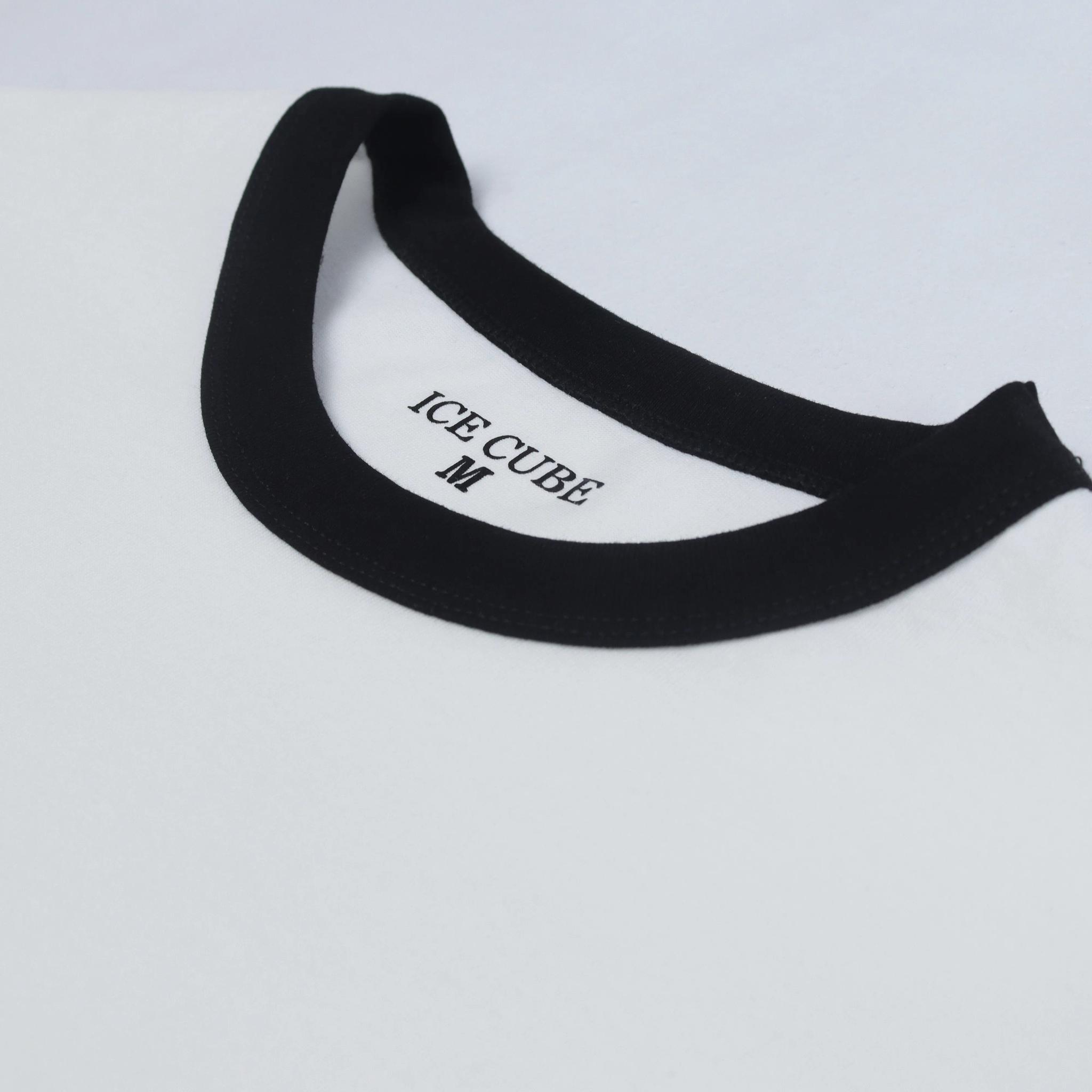 Comfort Fit Printed Ringer T-Shirt - Durable & Stylish image preview 2