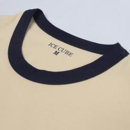 Retro Ringer Crewneck T-Shirt - Men's Casual Thumbnail 2