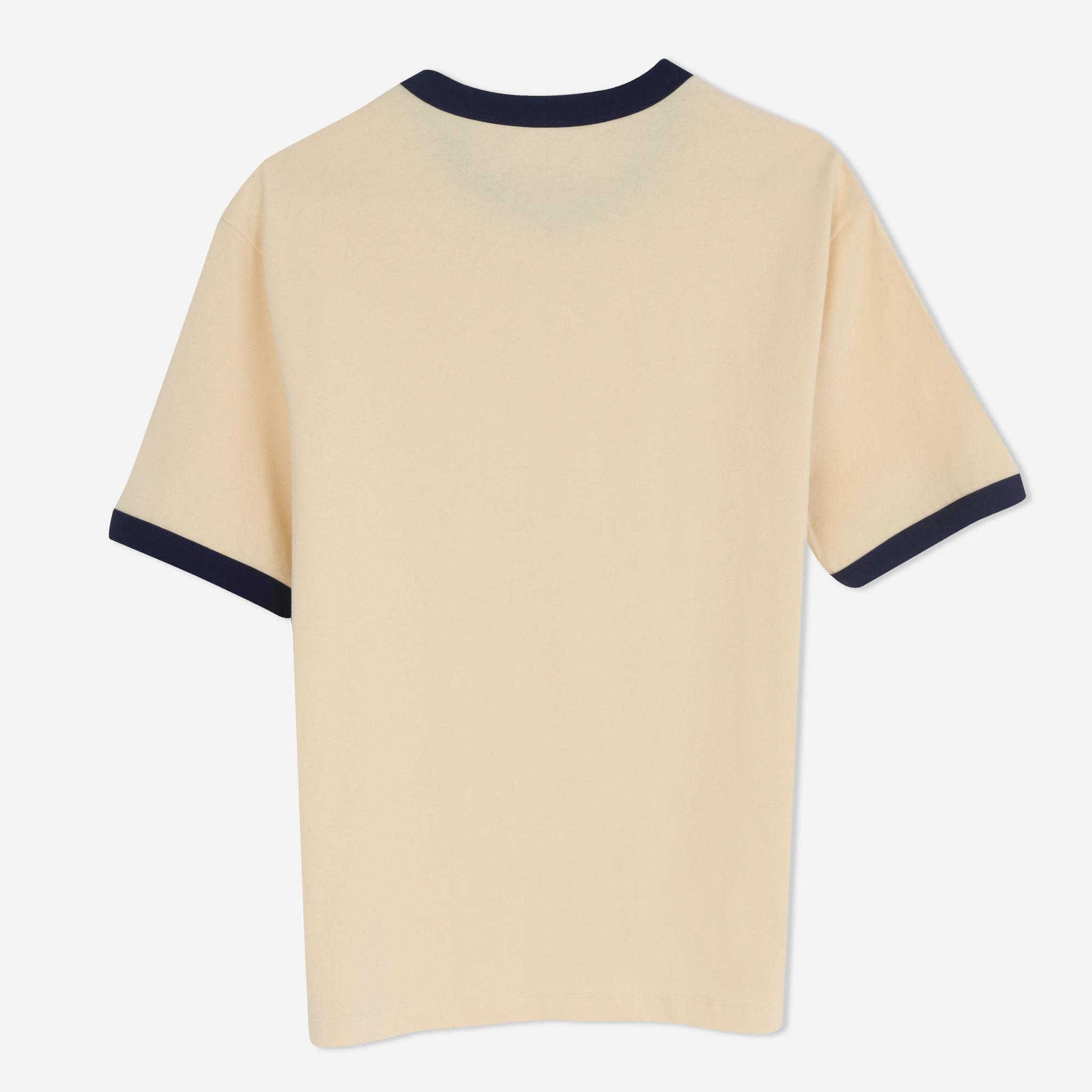 Retro Ringer Crewneck T-Shirt - Men's Casual image preview 3