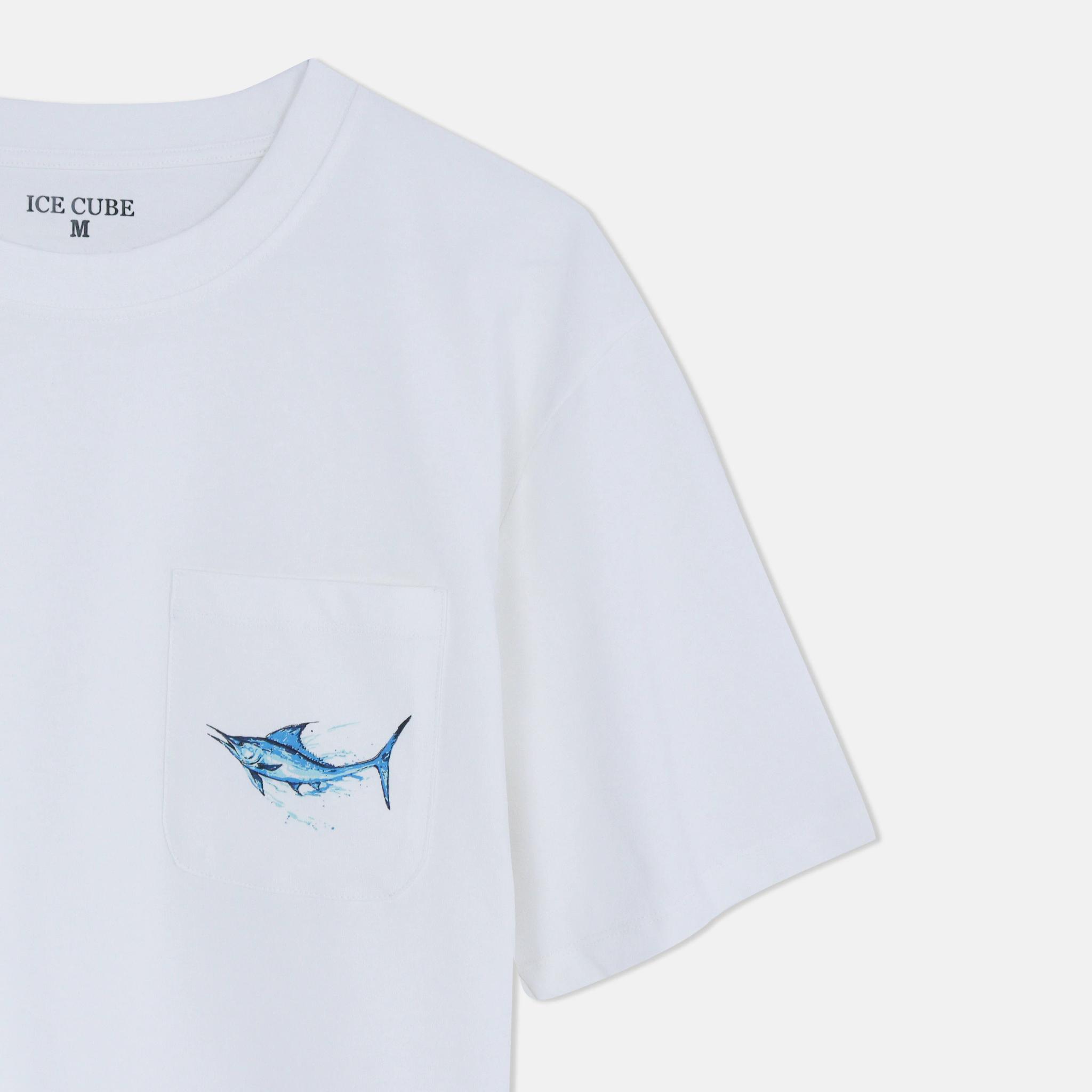 Men's Short Sleeve Crewneck T-Shirt with Detail image preview 2