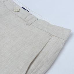 Breathable Linen Dress Pants for Men Thumbnail 2