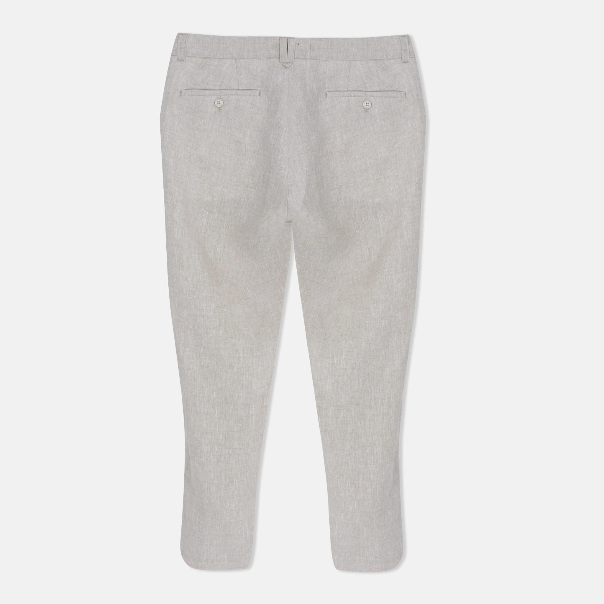 Breathable Linen Dress Pants for Men image preview 3