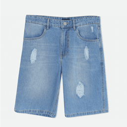 Comfort Fit Men's Distressed Jean Shorts - Summer Ready Thumbnail 1