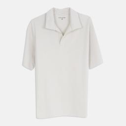 Men's Open Collar Knit Polo Shirt  Thumbnail 1