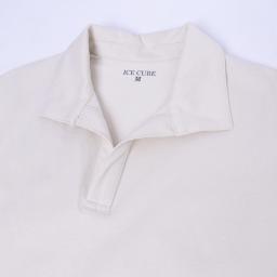 Men's Open Collar Knit Polo Shirt  Thumbnail 2