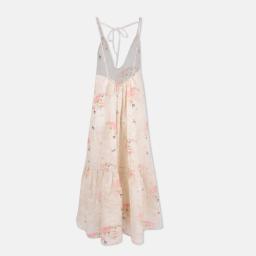 Women's Floral V-Neck Maxi Dress Thumbnail 3