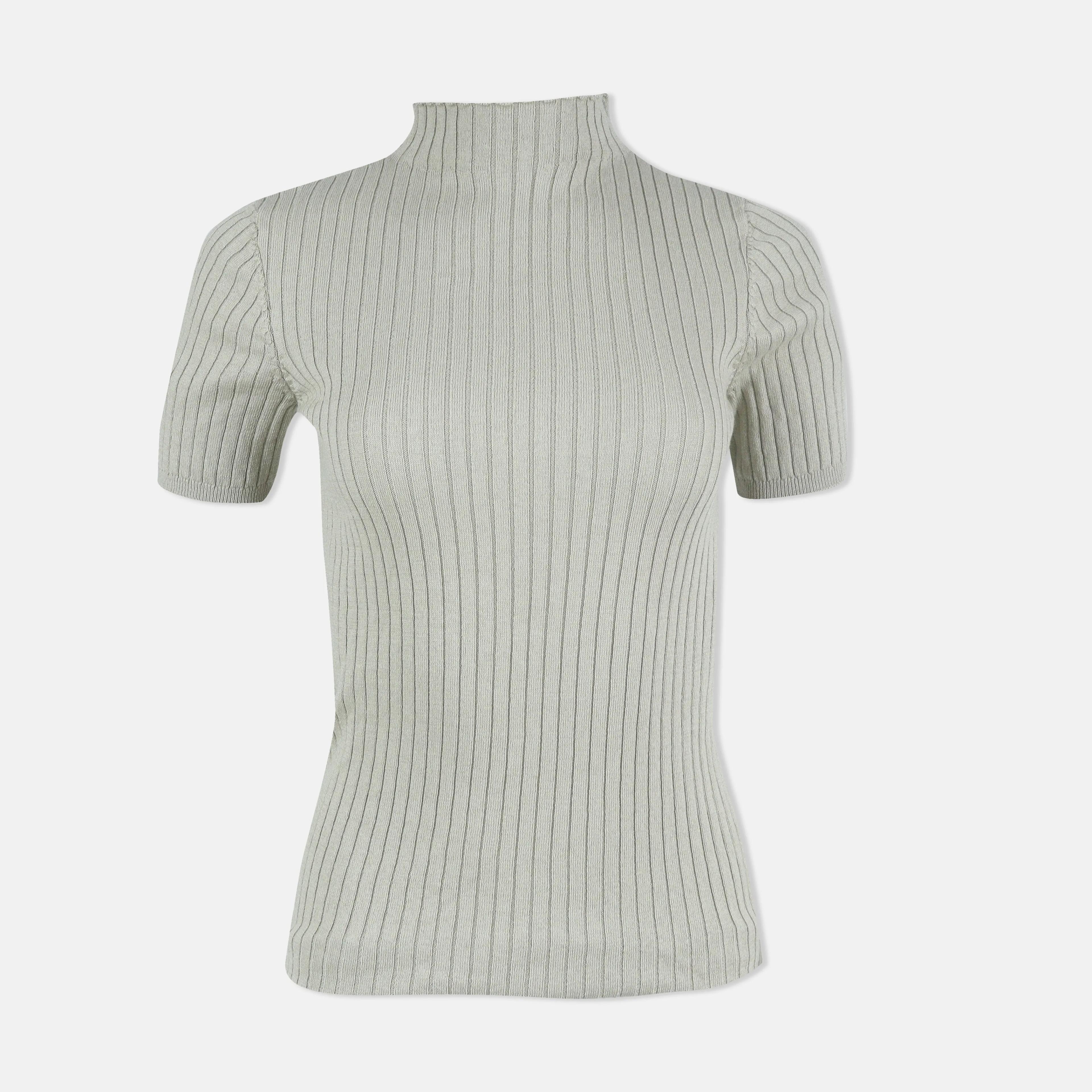 Cable Knit Mock Neck Pullover Thumbnail 1