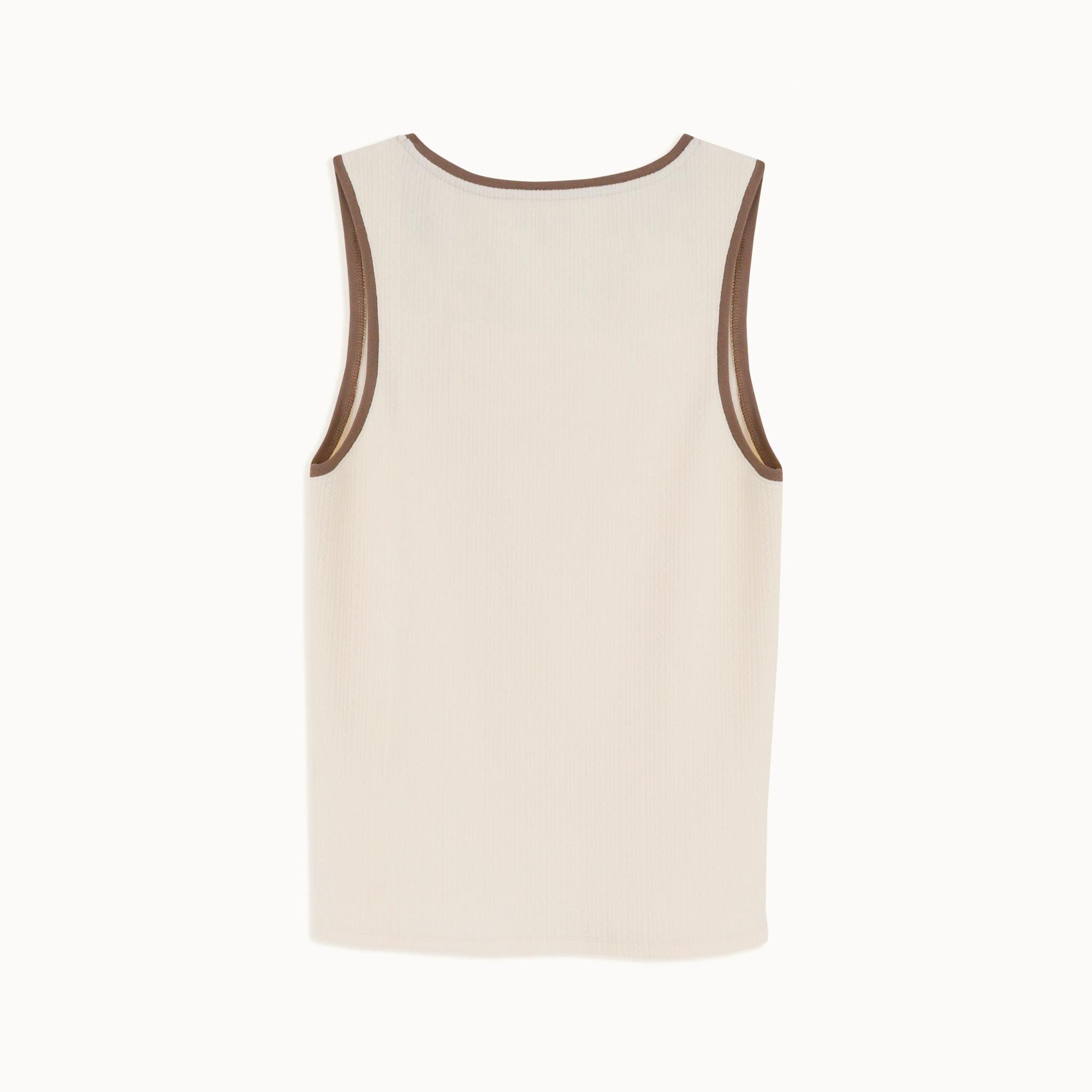 Fitted Rib-Knit Layering Tank for Women image preview 3