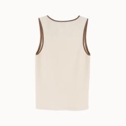 Fitted Rib-Knit Layering Tank for Women Thumbnail 3