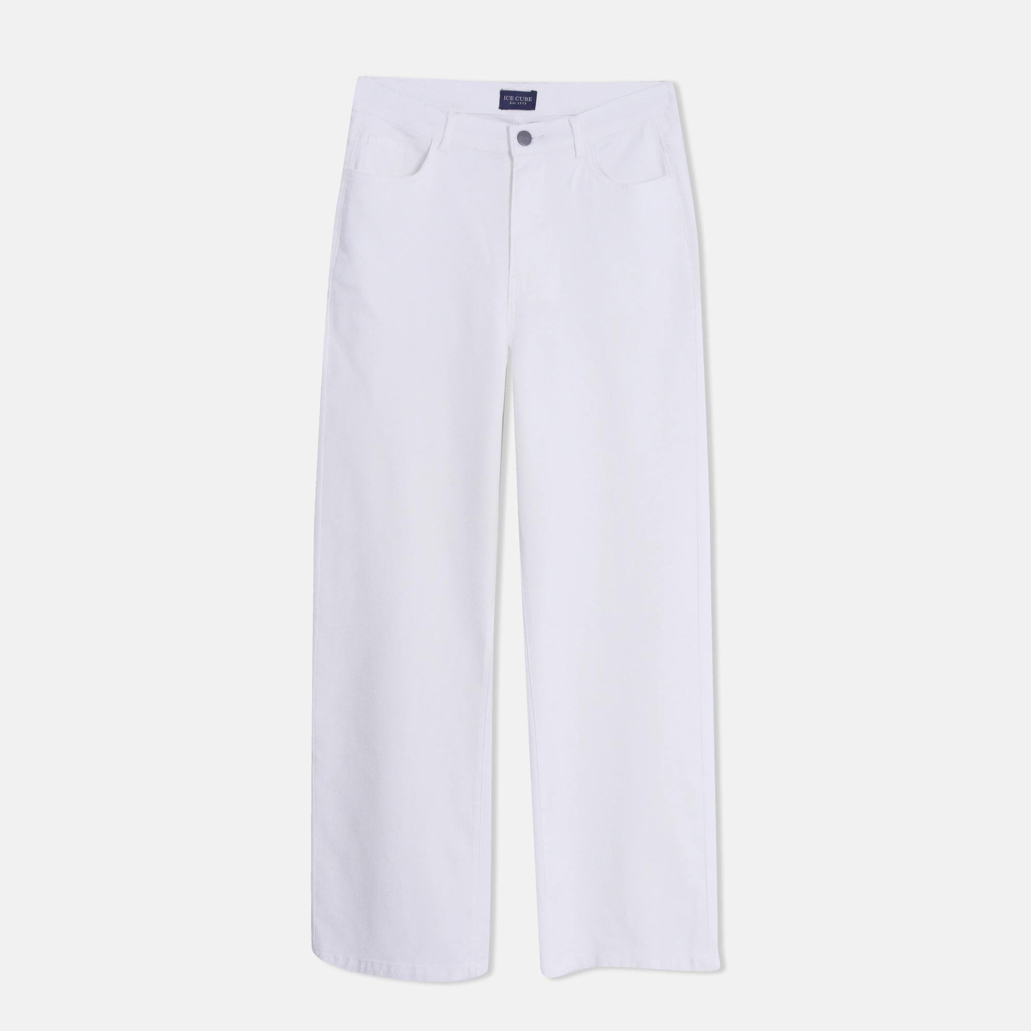 Women's Wide-Leg Linen Blend Trousers alternative product image