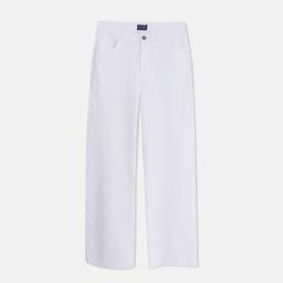 Women's Wide-Leg Linen Blend Trousers Thumbnail 1