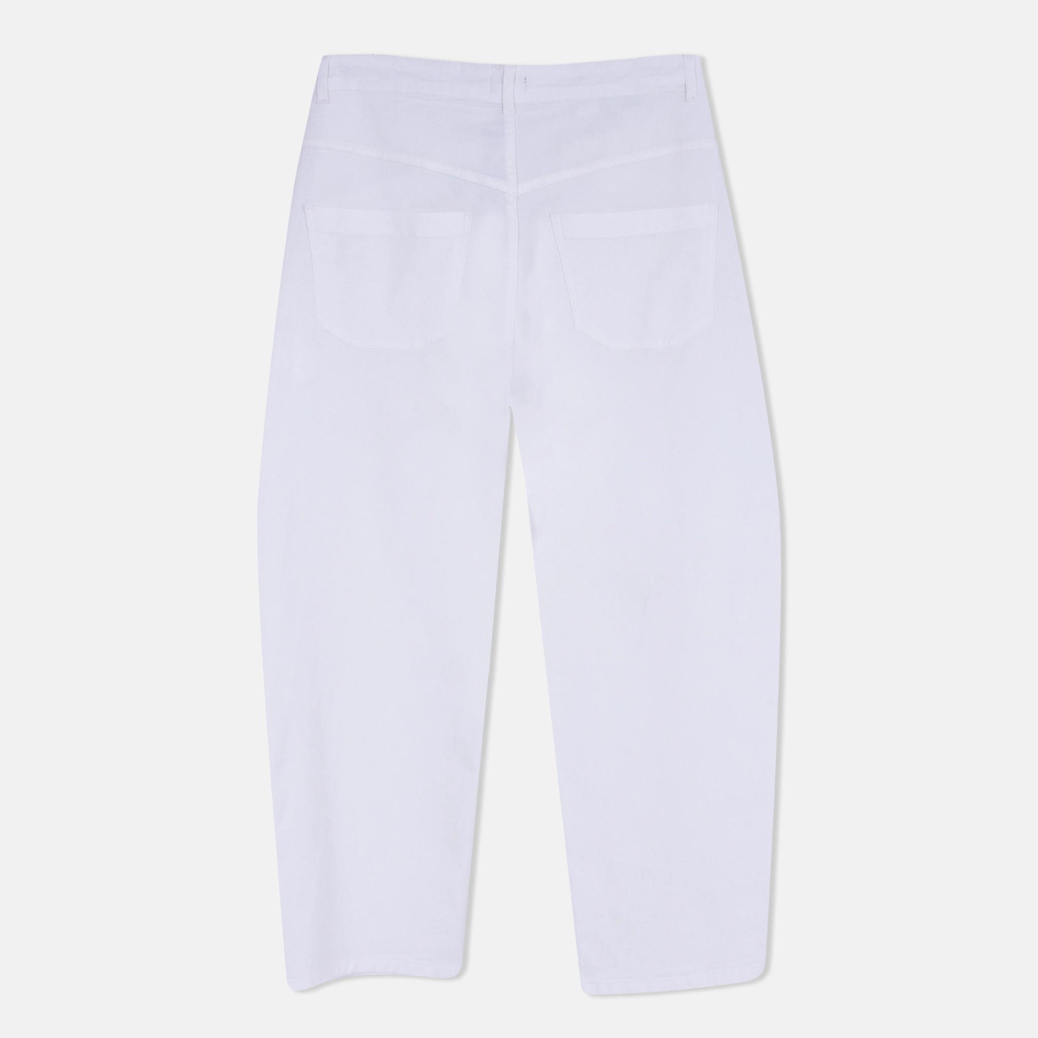 Women's Pleat-Front Barrel Pant image preview 3