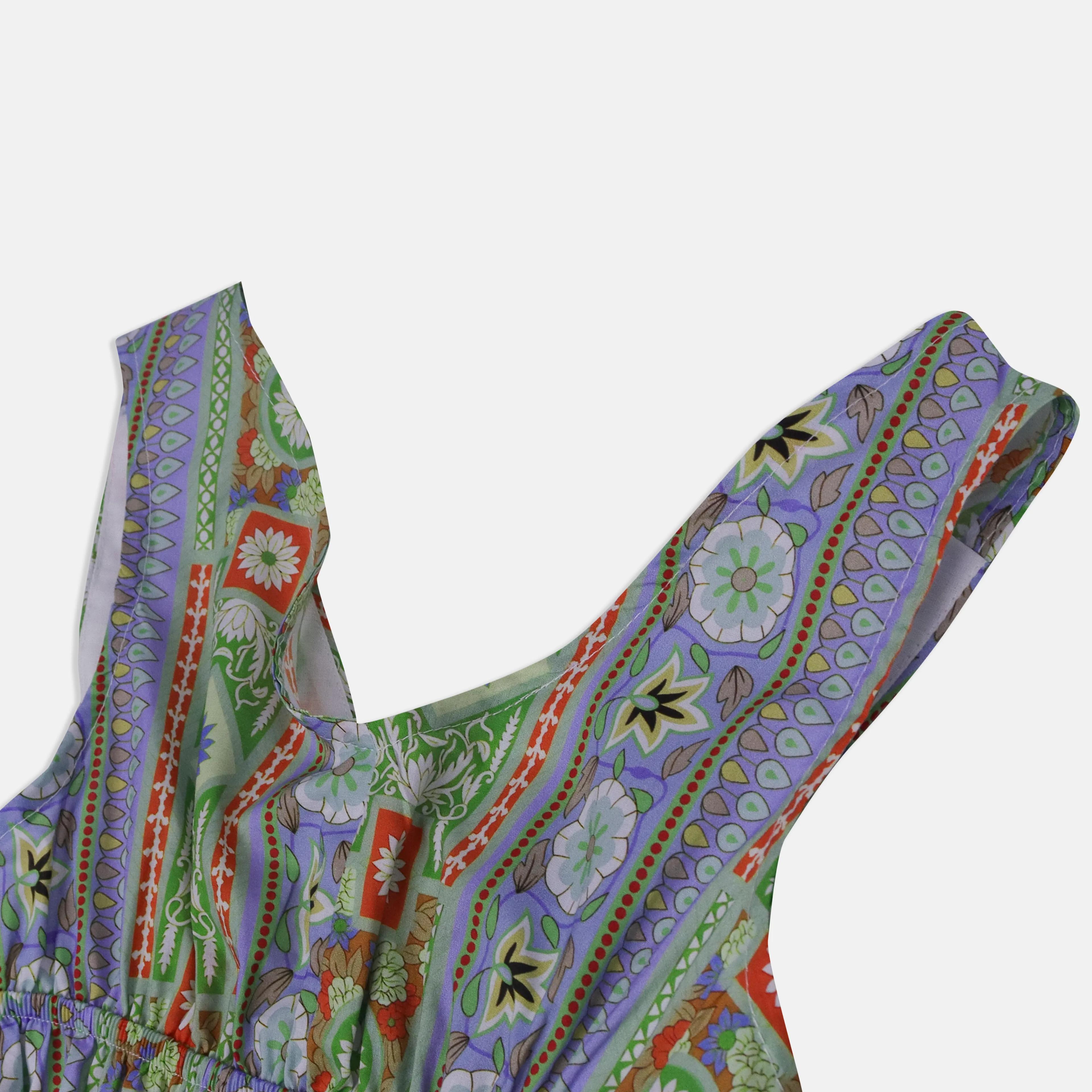 V-Neck Peplum Tank Top Thumbnail 2