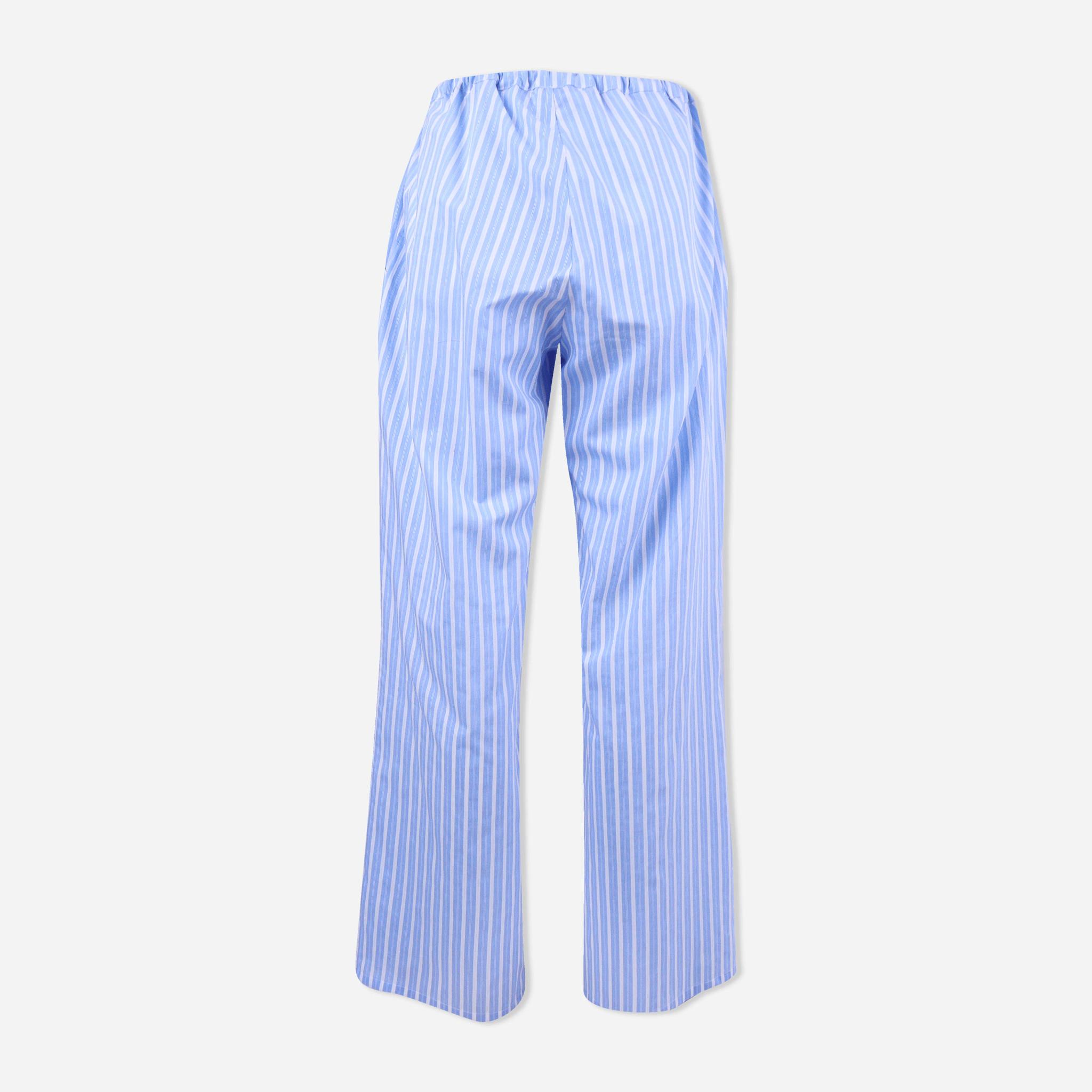Women's Striped Drawstring Trousers media preview 3