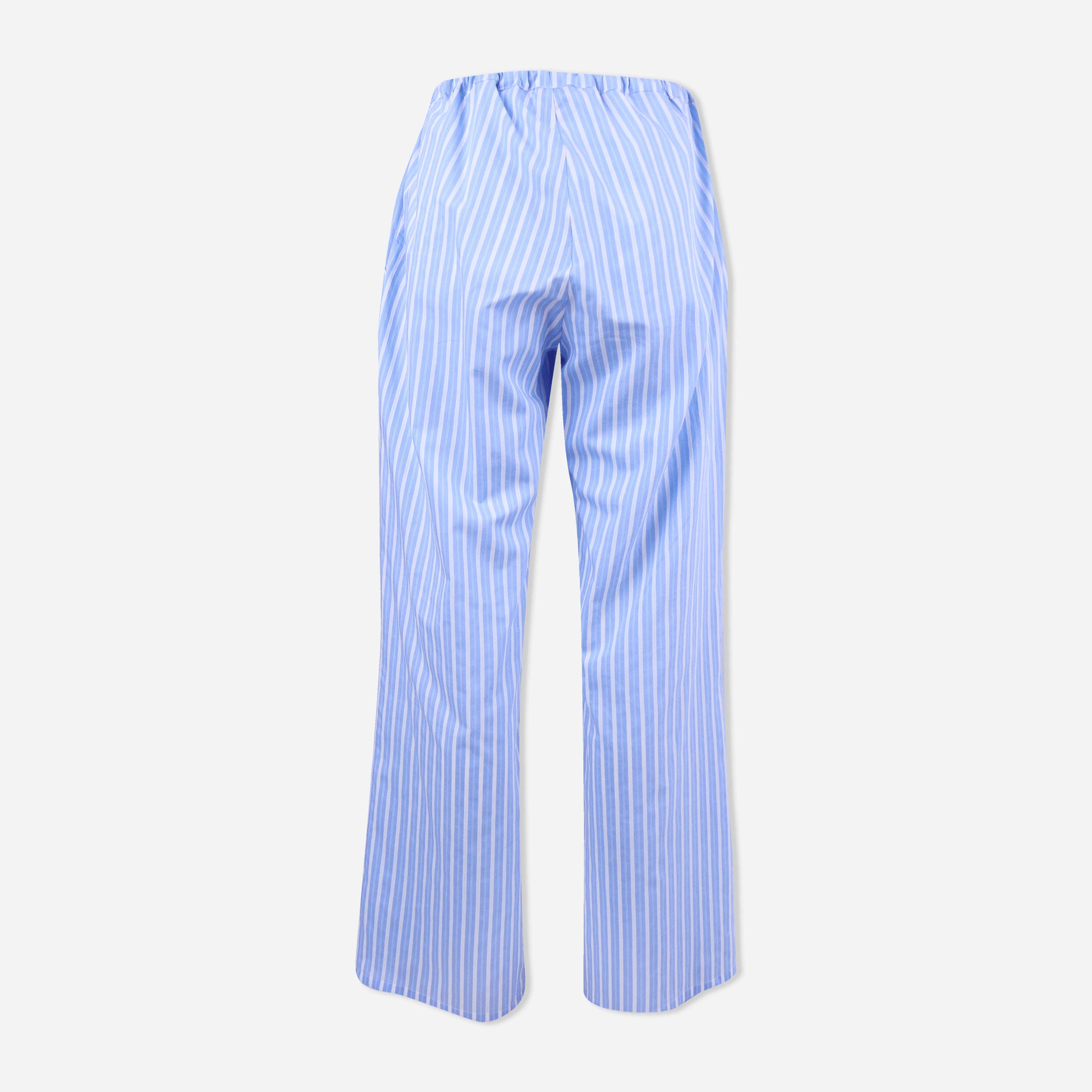 Women's Striped Drawstring Trousers Thumbnail 3