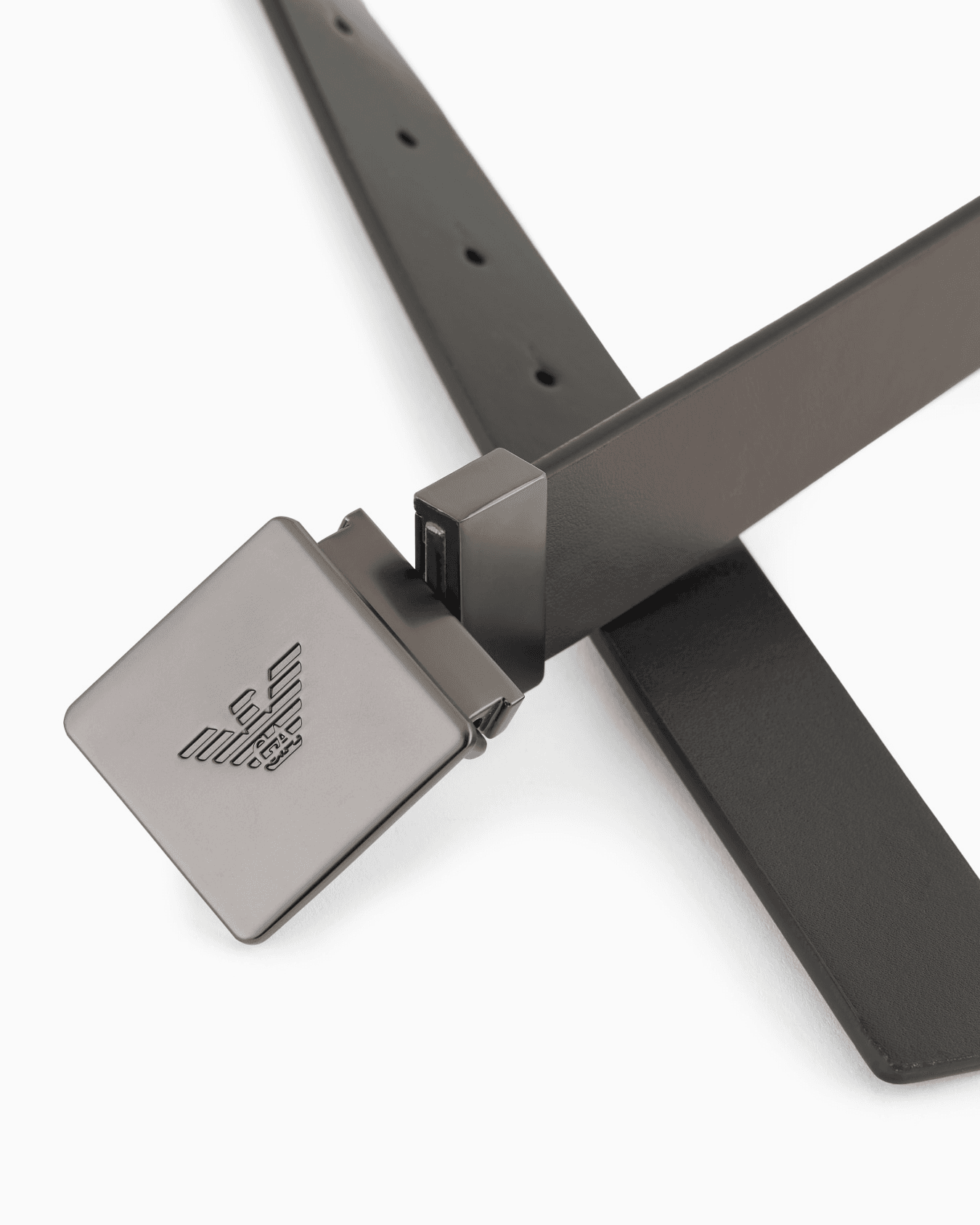 Armani men's belt with a stylish design and a modern metal buckle media preview 2