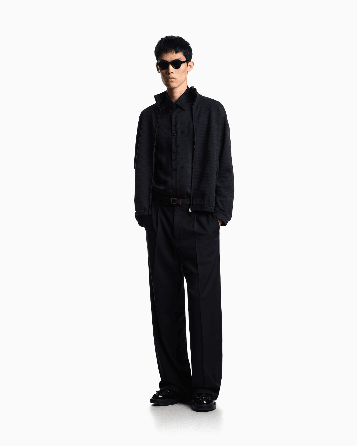Stylish men's sweatshirt with a luxurious blend Thumbnail 1