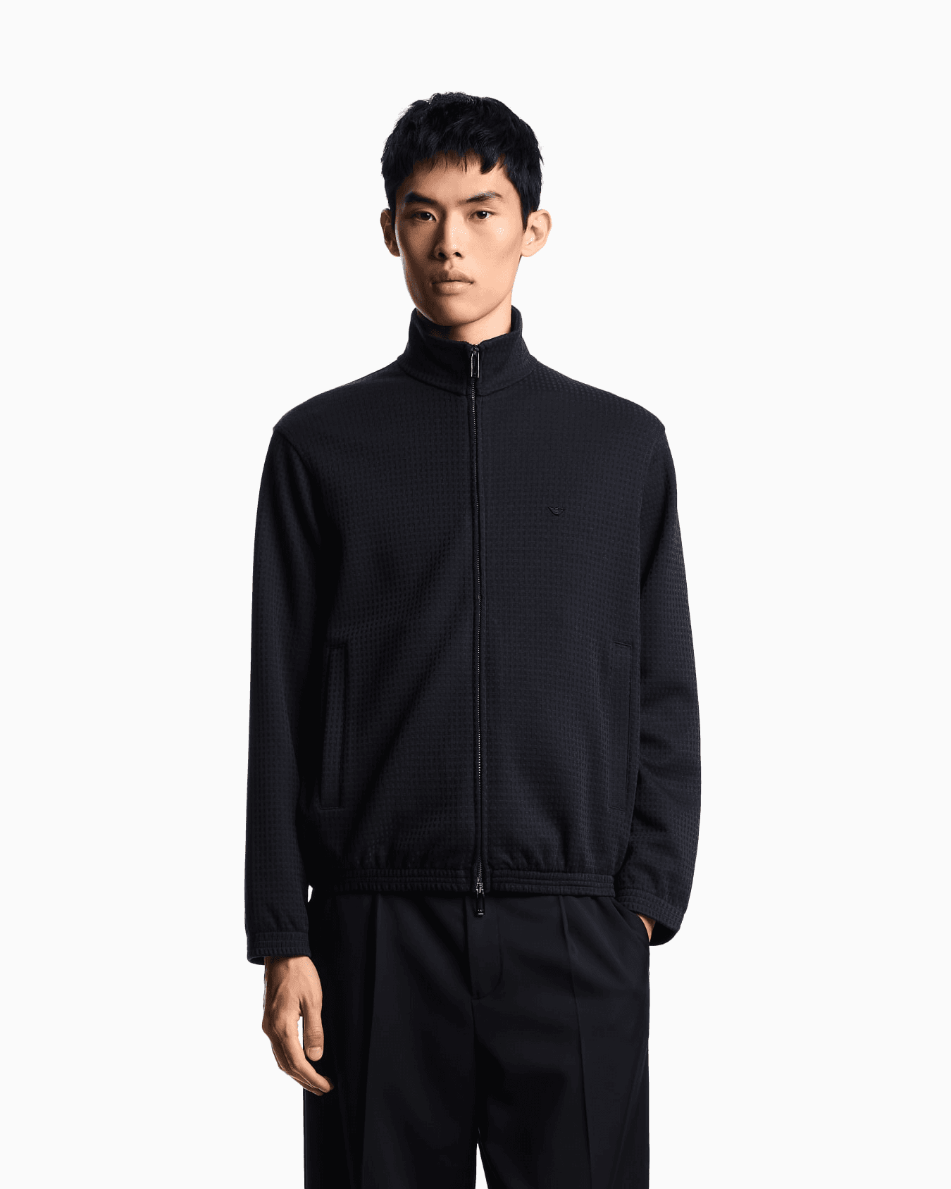 Stylish men's sweatshirt with a luxurious blend Thumbnail 2