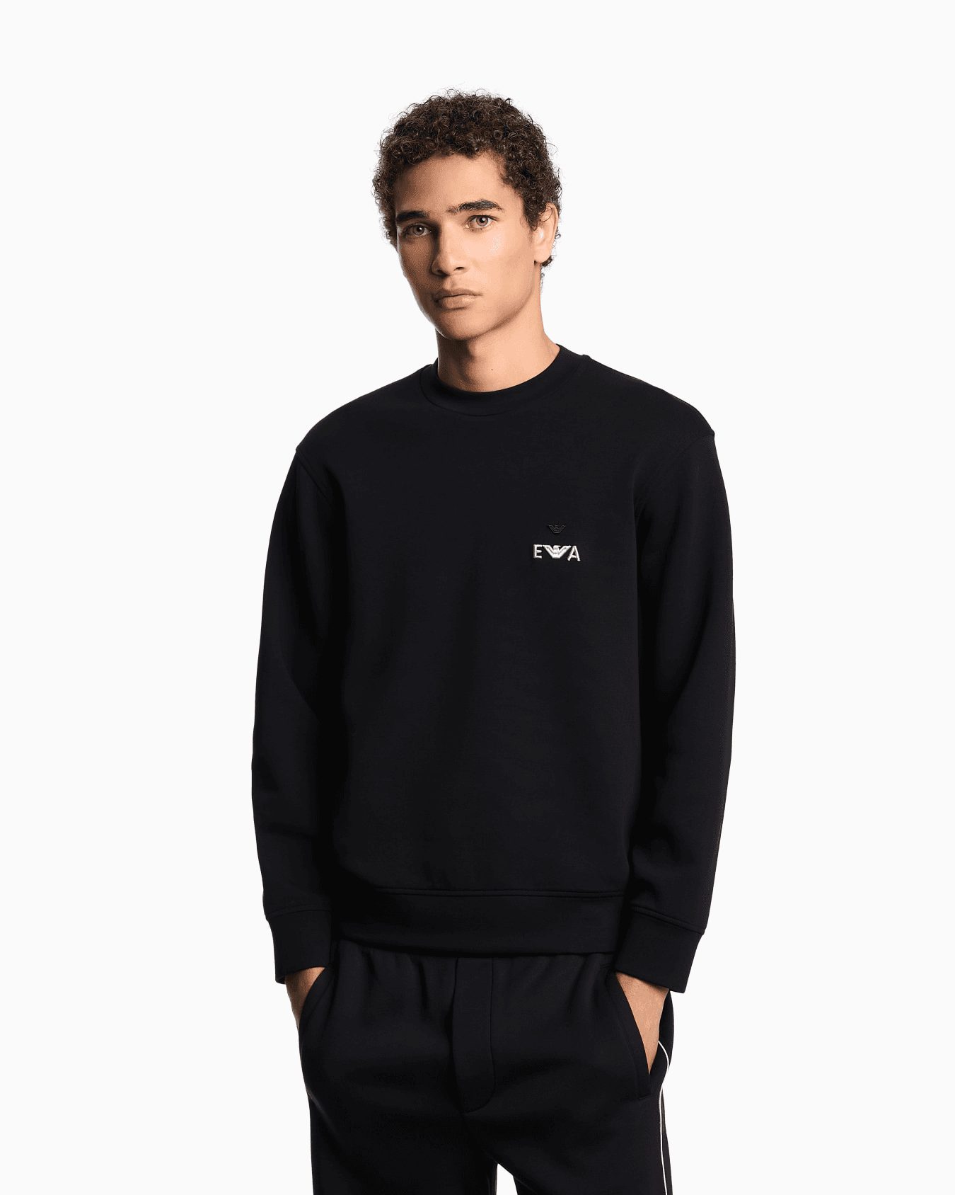 Men's sweatshirt made of high-quality fabric Thumbnail 2