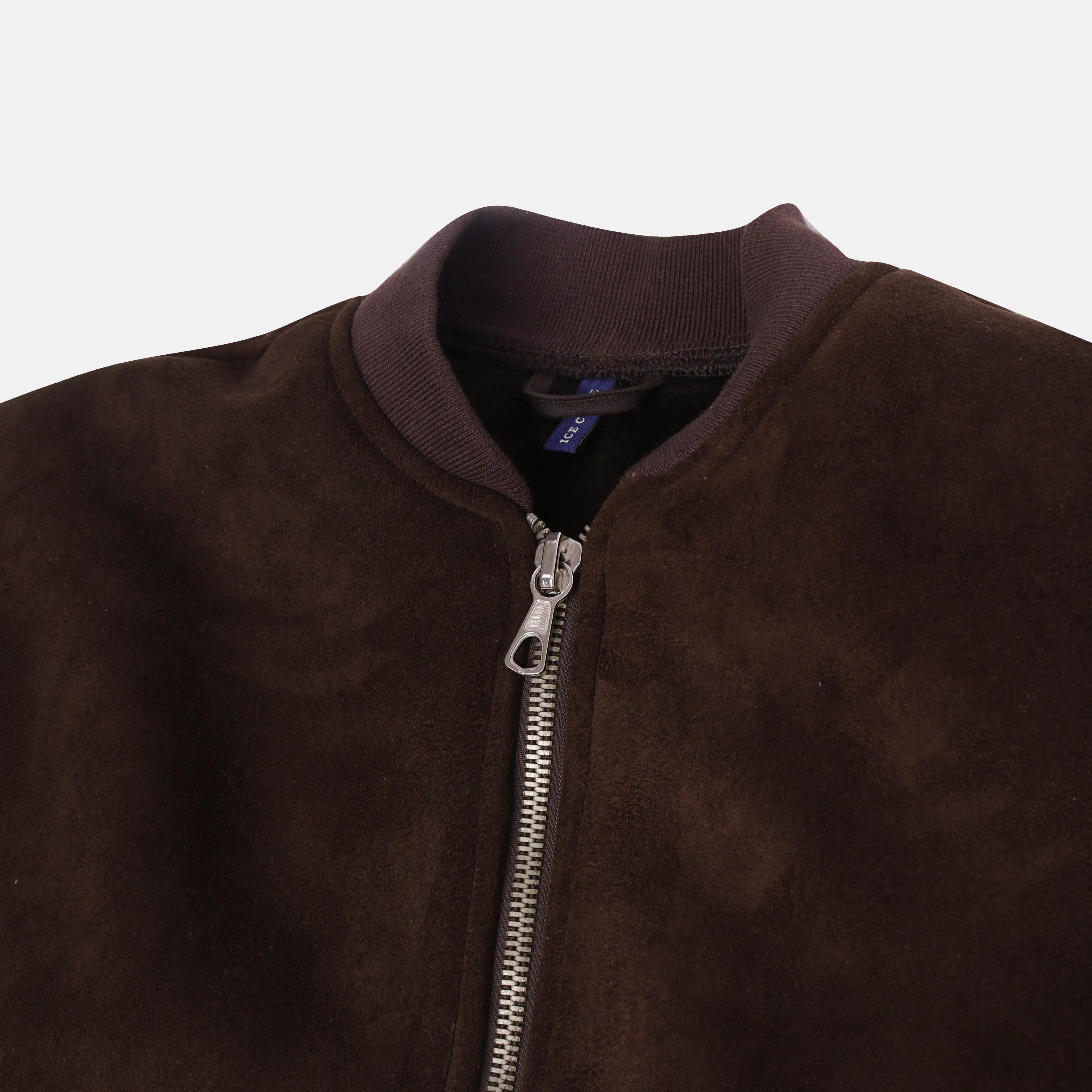 سترة بومبر نسائية من الجلد الصناعي Thumbnail 2