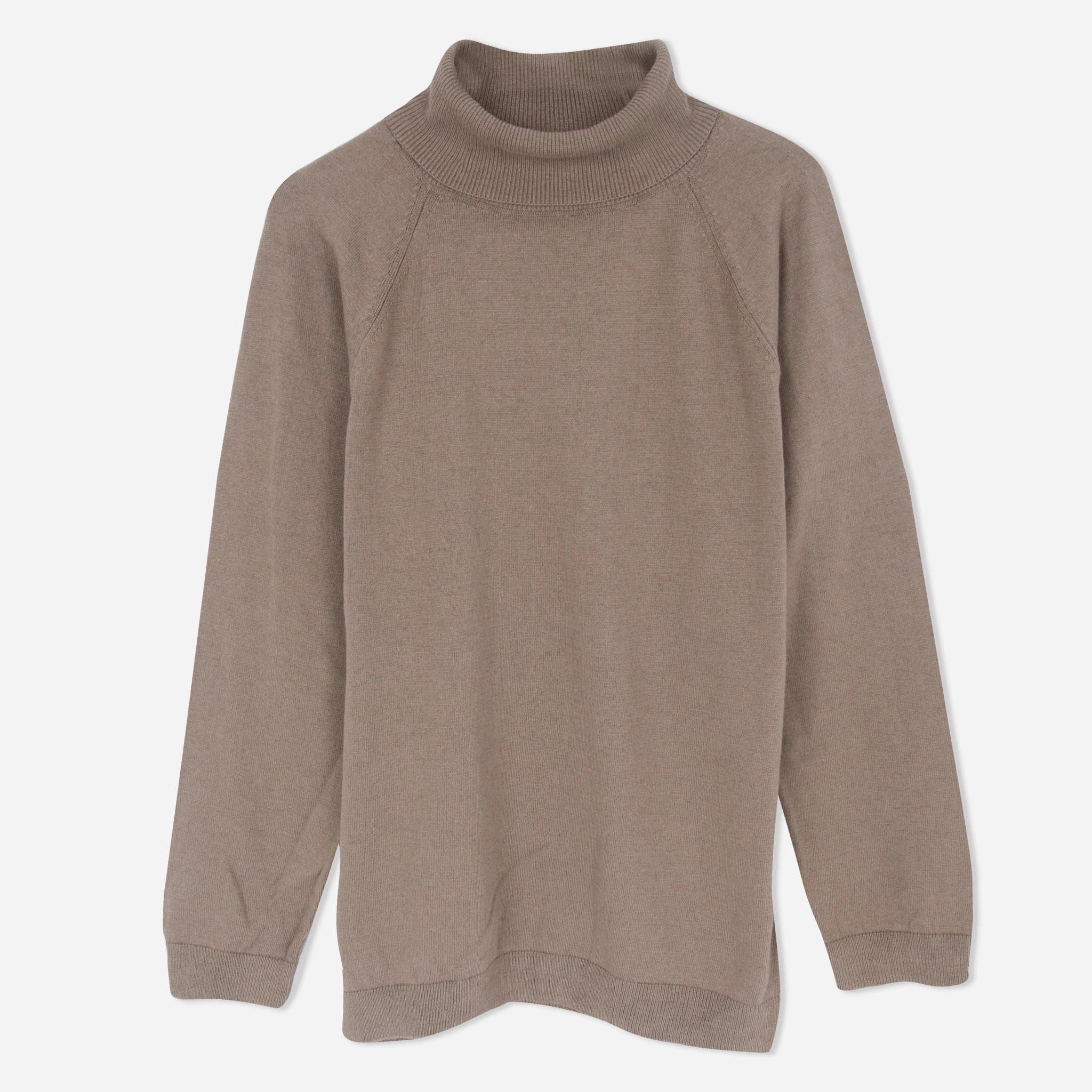 سويتر محبوكة برقبة عالية alternative product image