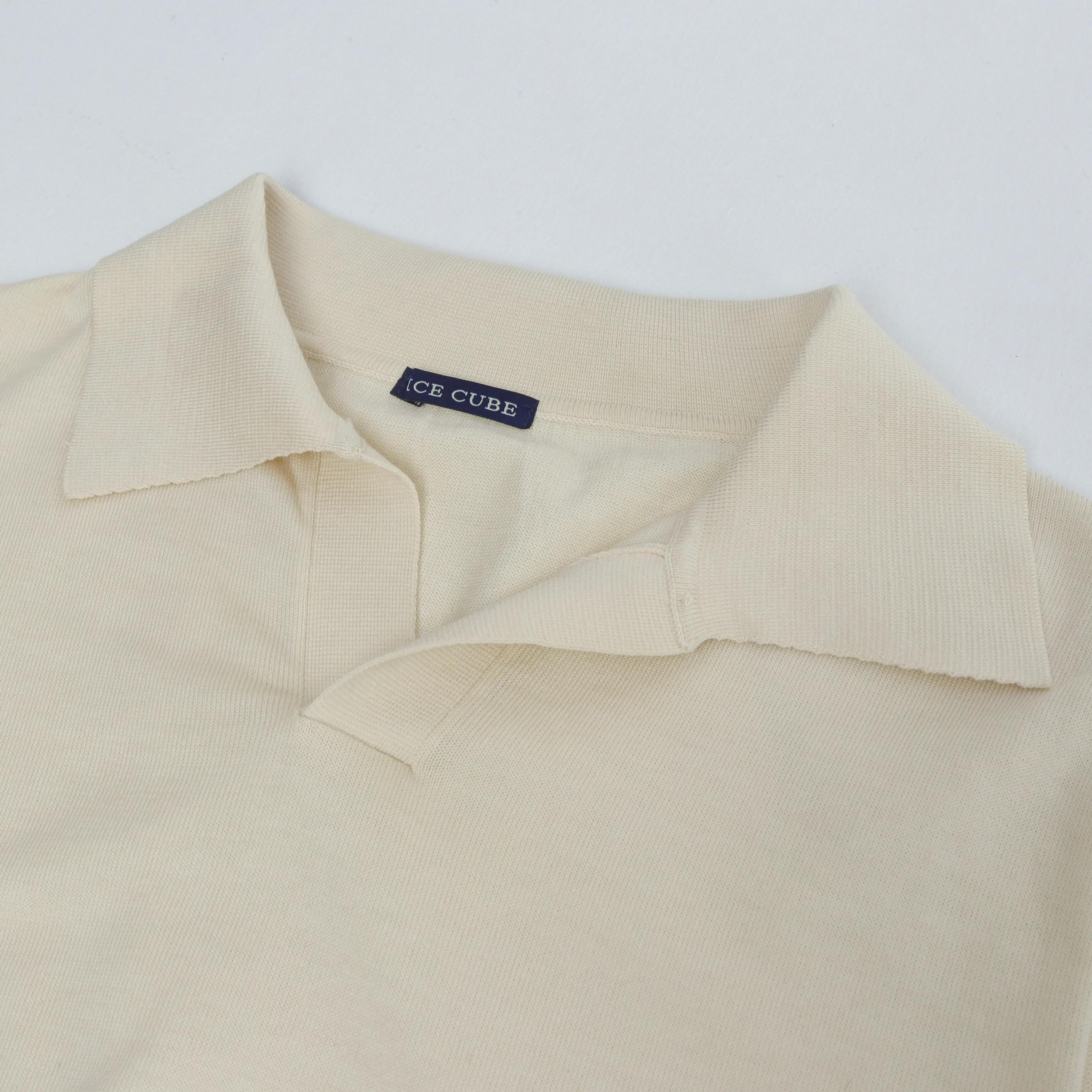 Polo Collar Knit Sweater Thumbnail 2