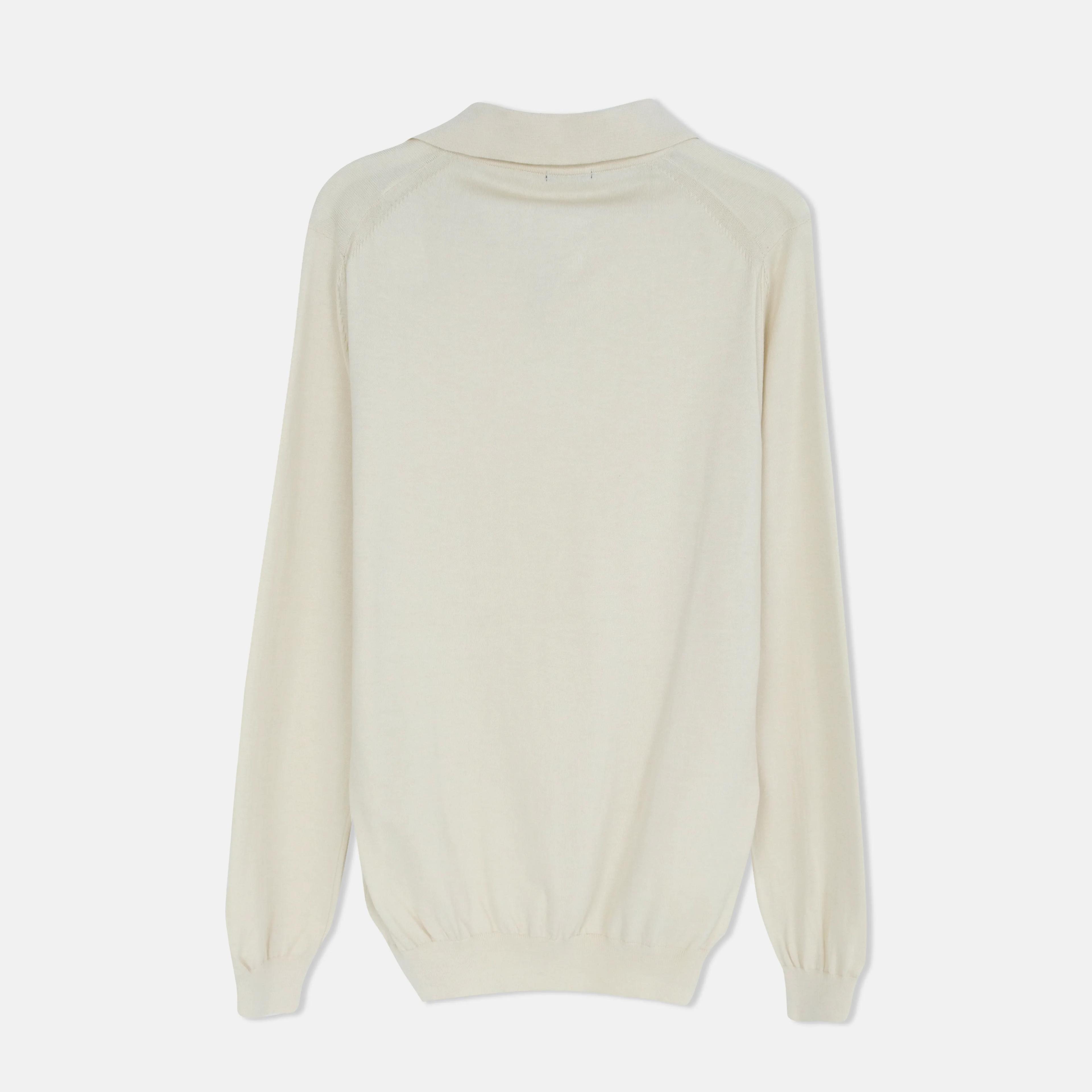 Polo Collar Knit Sweater Thumbnail 3