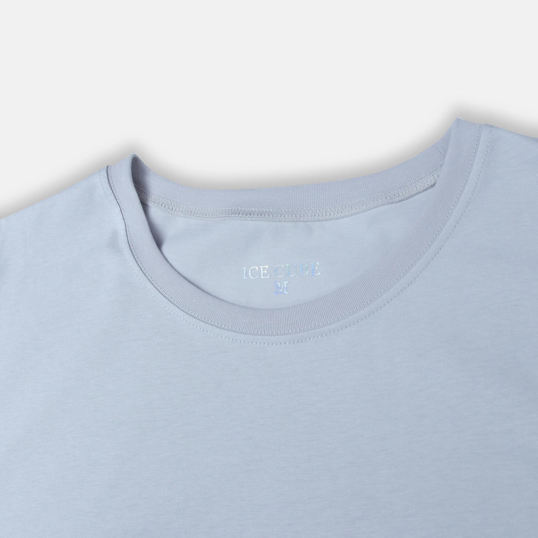 تي شيرت نسائي بدون أكمام بلون سادة media preview 2