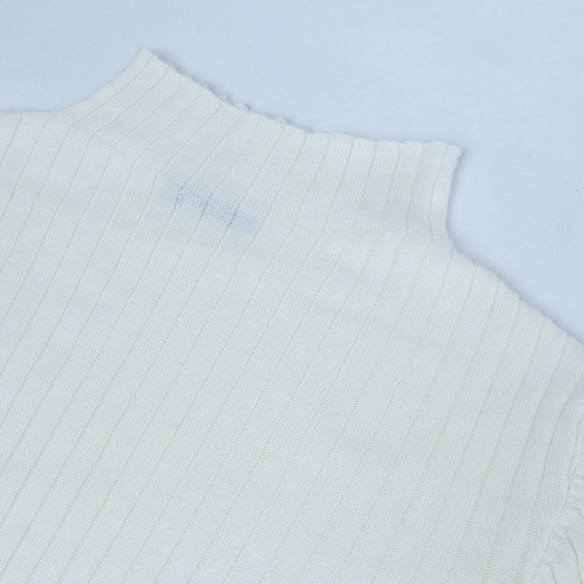 Women's Ribbed Long Sleeve Turtleneck Sweater media preview 2