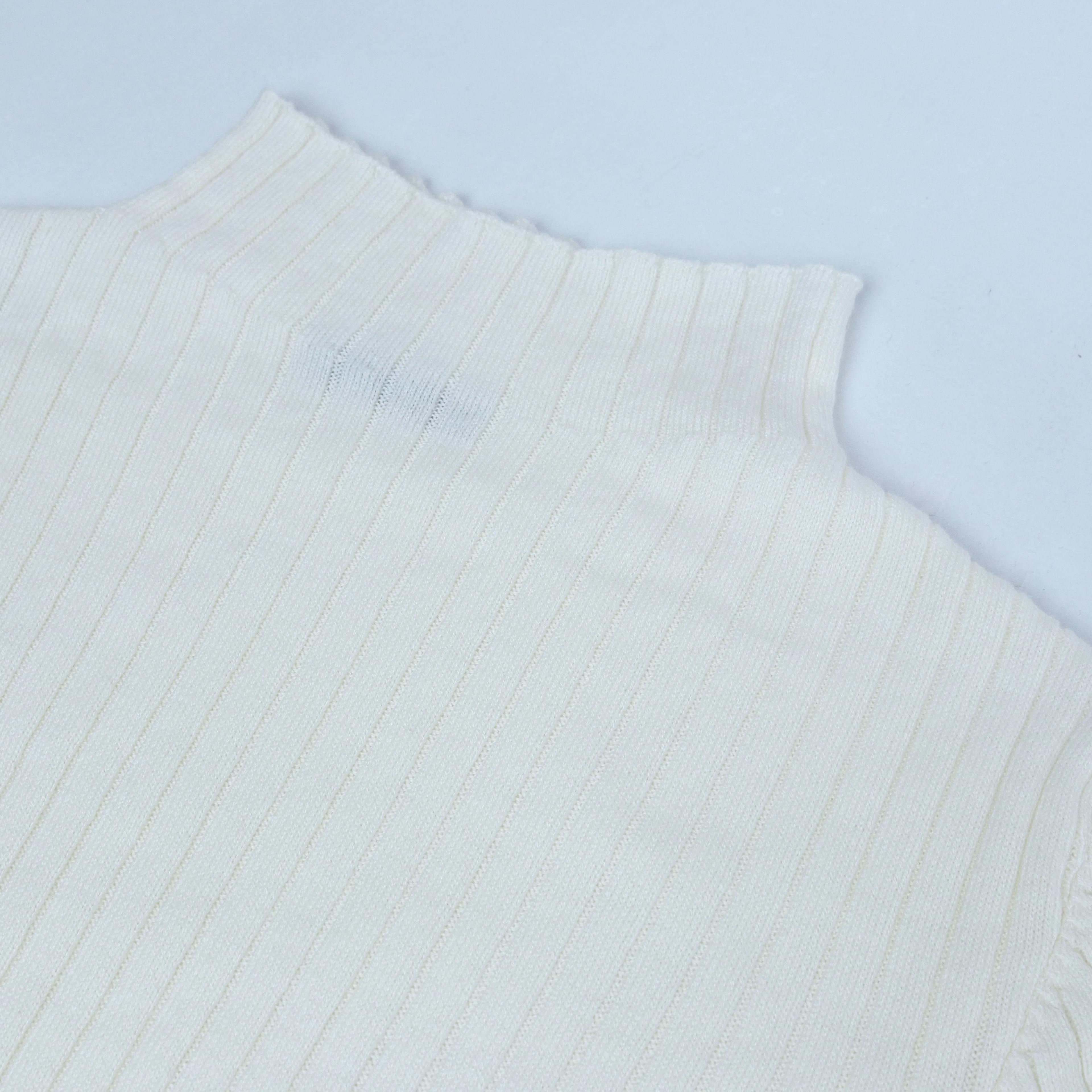 Women's Ribbed Long Sleeve Turtleneck Sweater Thumbnail 2