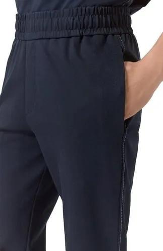 Relaxed fit trousers in soft jersey fabric Thumbnail 2