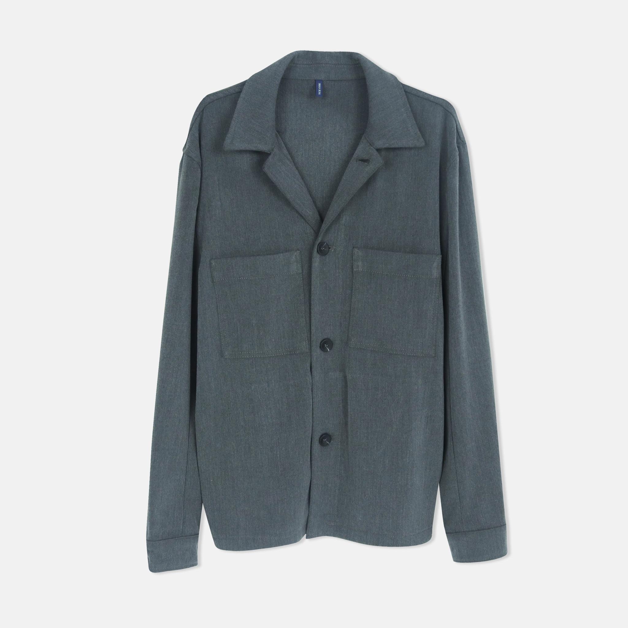 جاكيت رجالي كاجوال مع جيوب على الصدر alternative product image