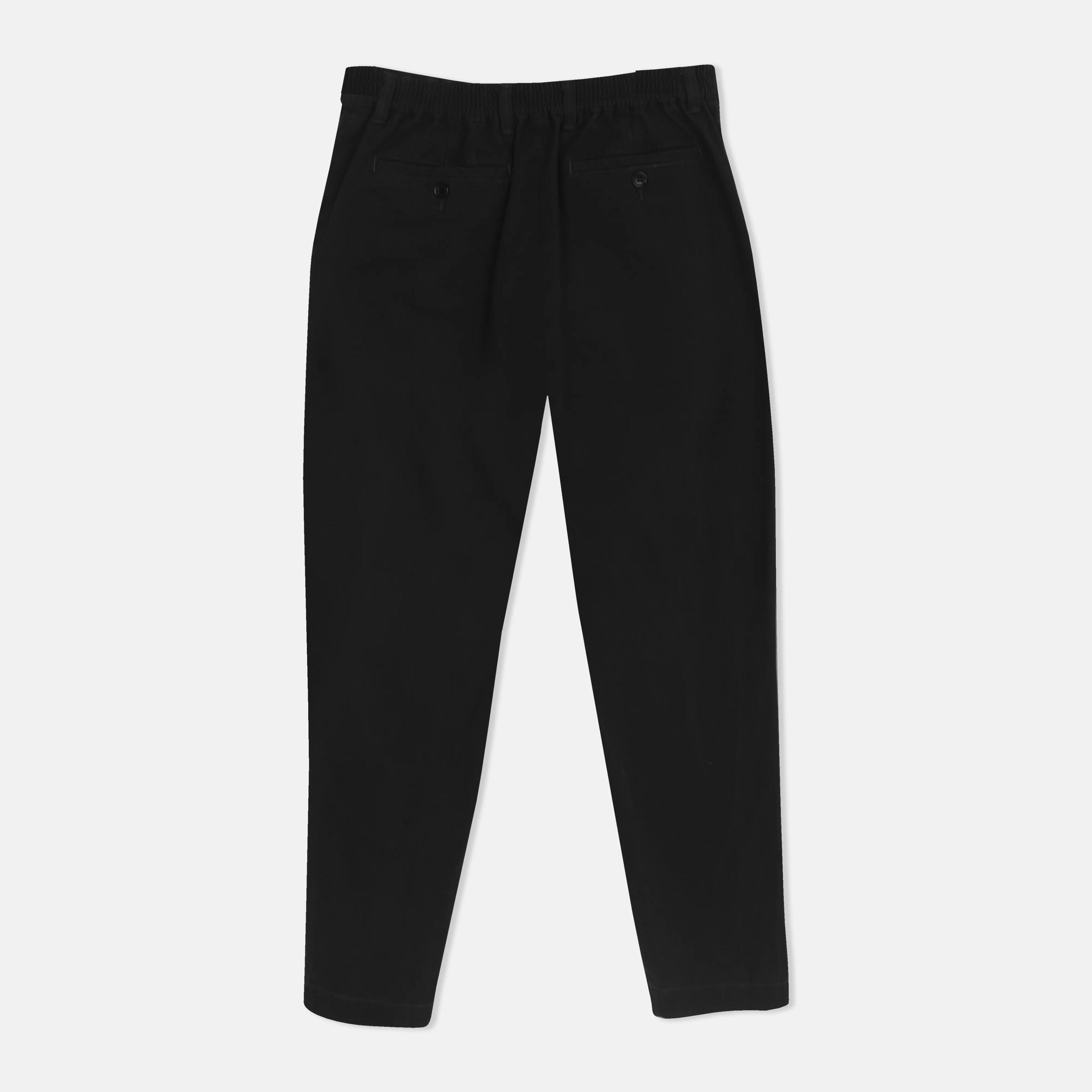 Men's Flat-Front Cotton Pants Thumbnail 3