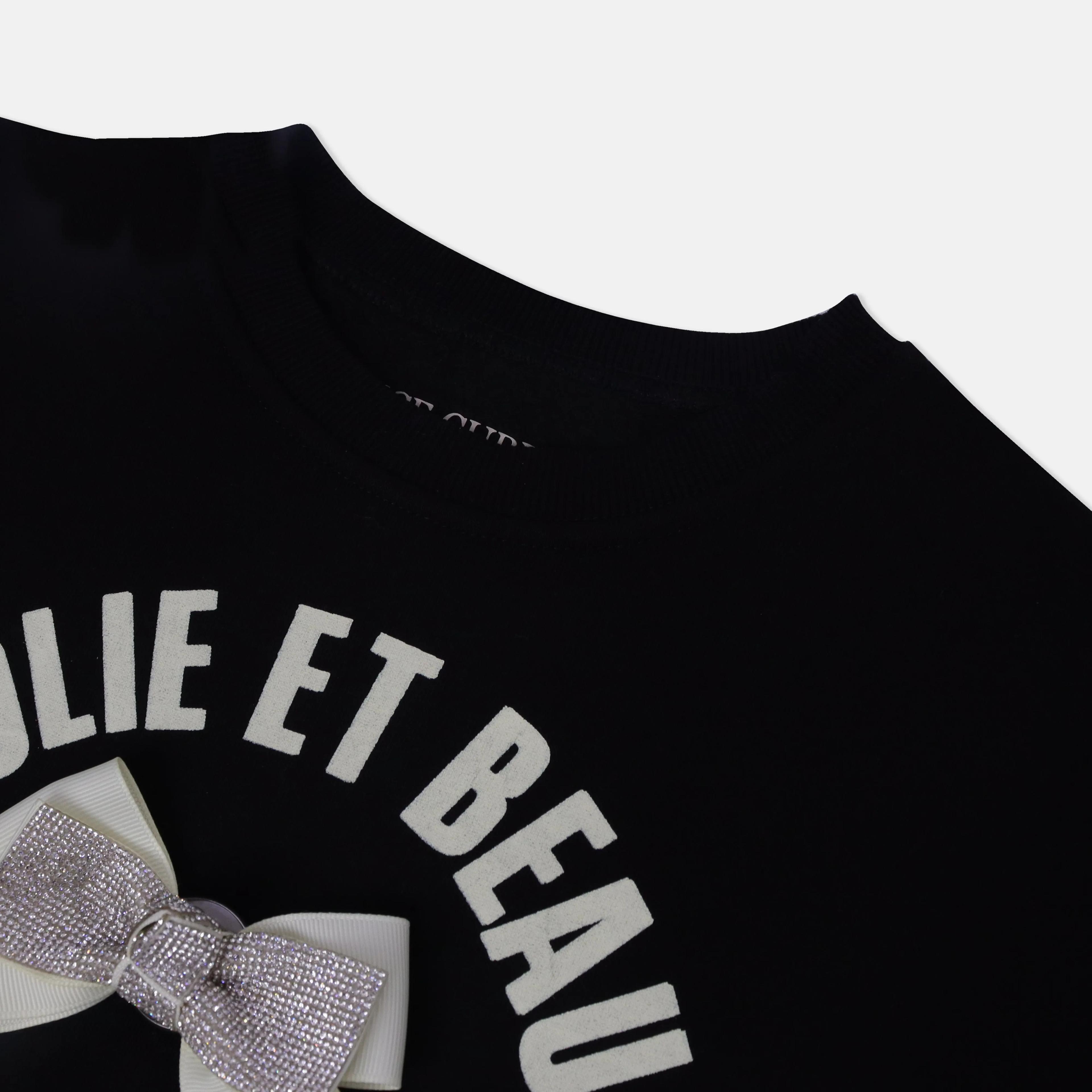 سترة "جولي وبو" الجرافيكية للبنات Thumbnail 2