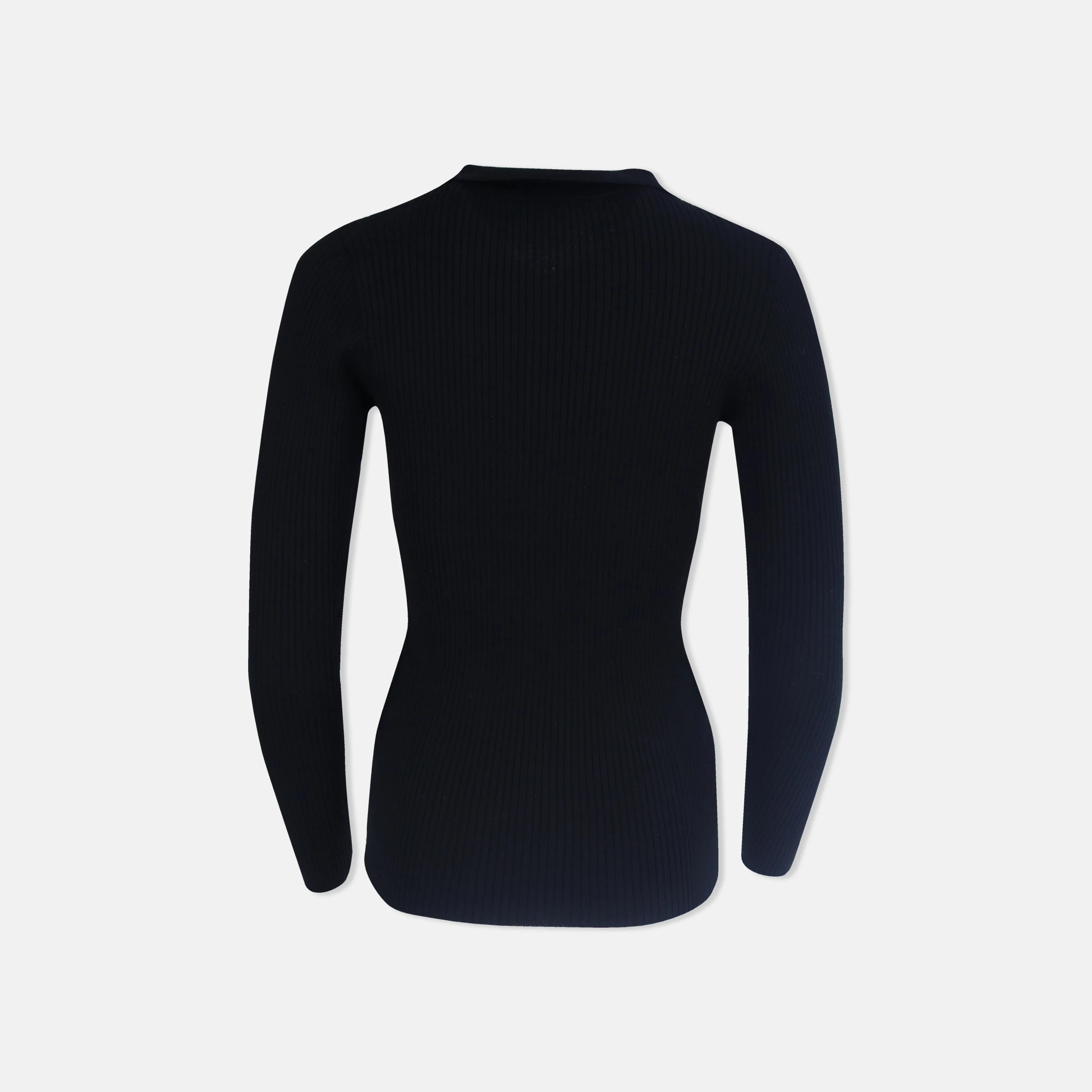 سويتشيرت بولو نسائي بأكمام طويلة Thumbnail 3