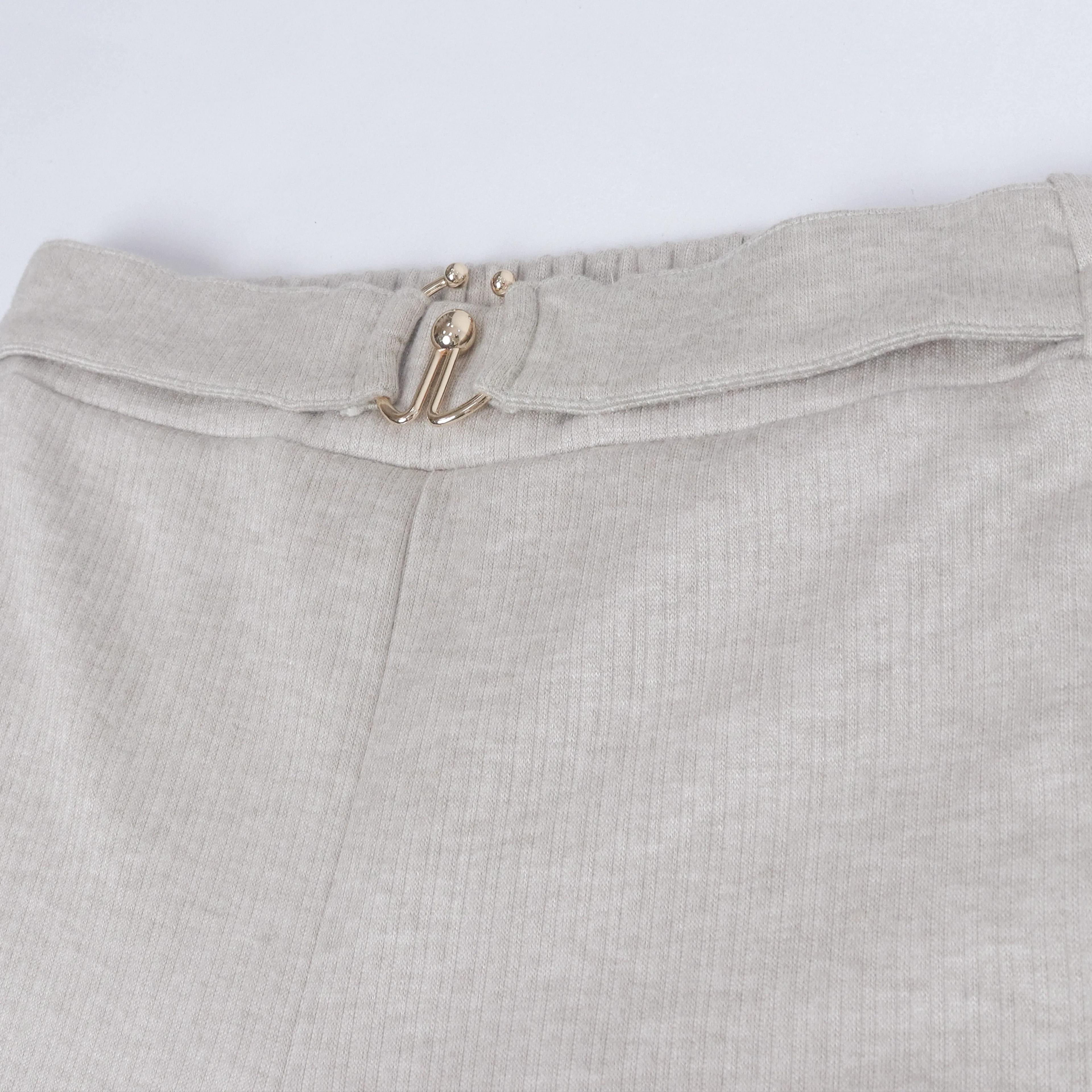 High-Rise Flowy Knit Pants Thumbnail 2