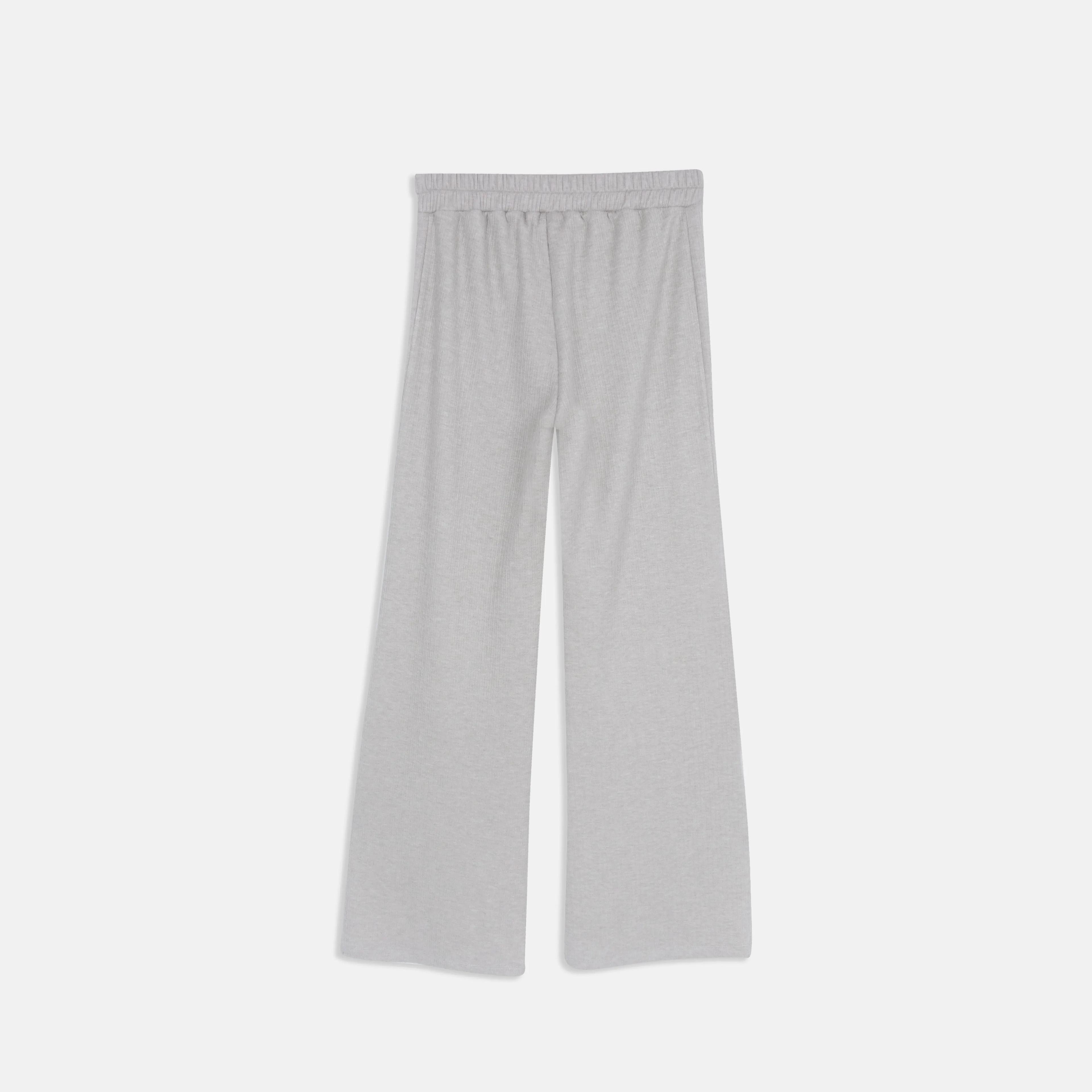 High-Rise Flowy Knit Pants Thumbnail 3