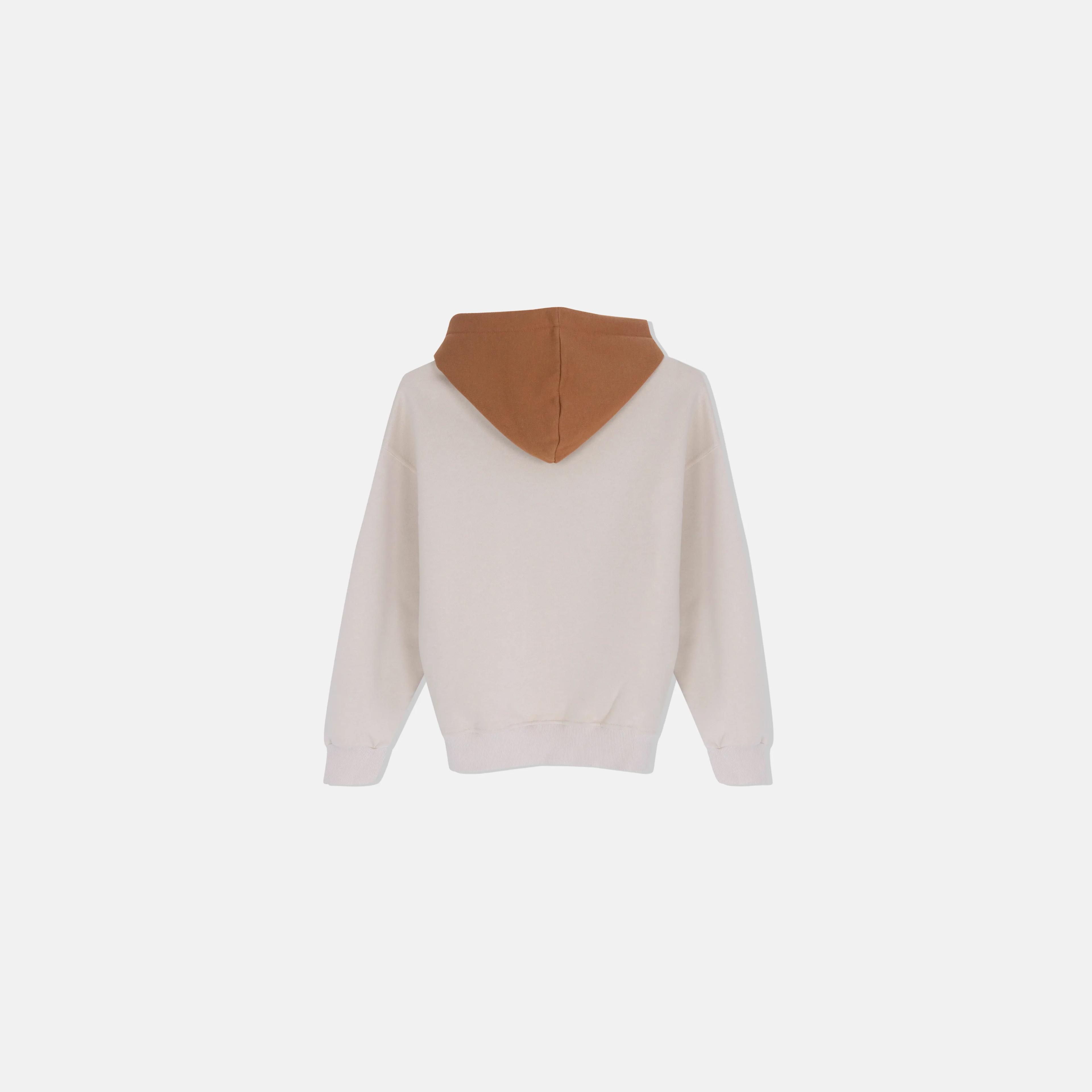 Boys' Contrast Hooded Graphic Sweatshirt Thumbnail 3